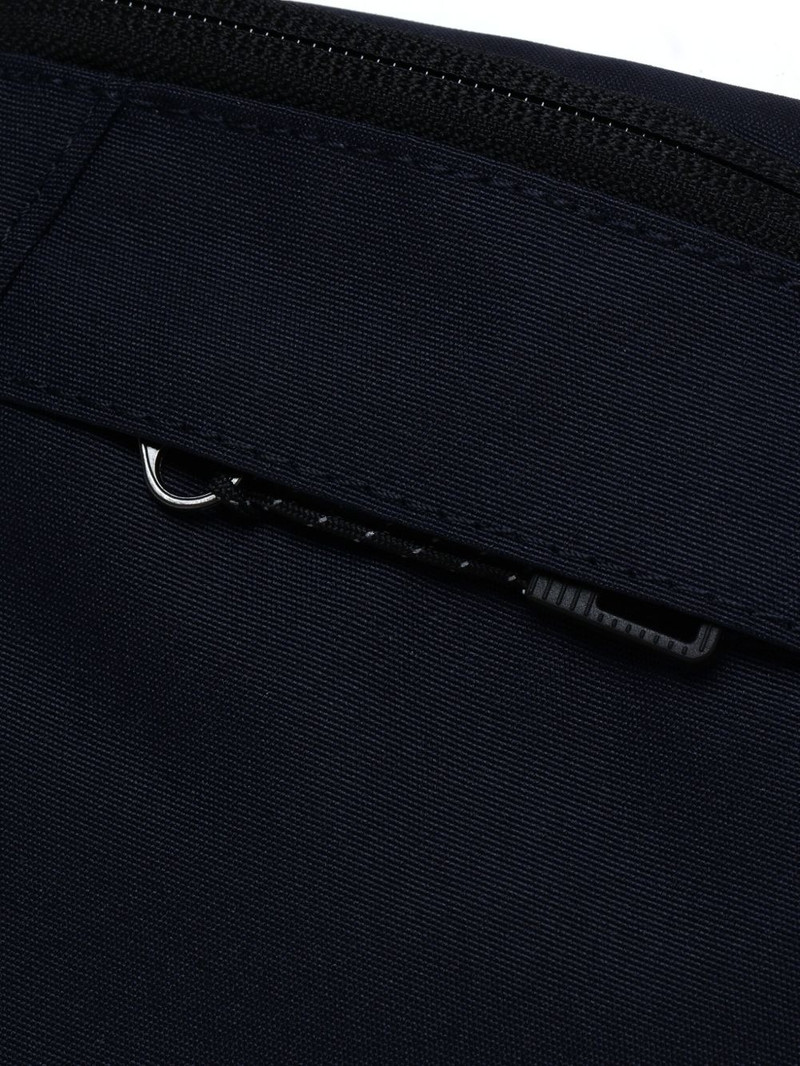 logo-print messenger bag 5