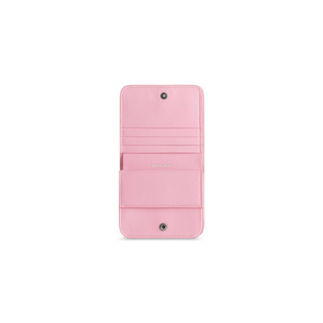 Women's Cash Flap Coin And Card Holder Denim Printed  in Pink - 3