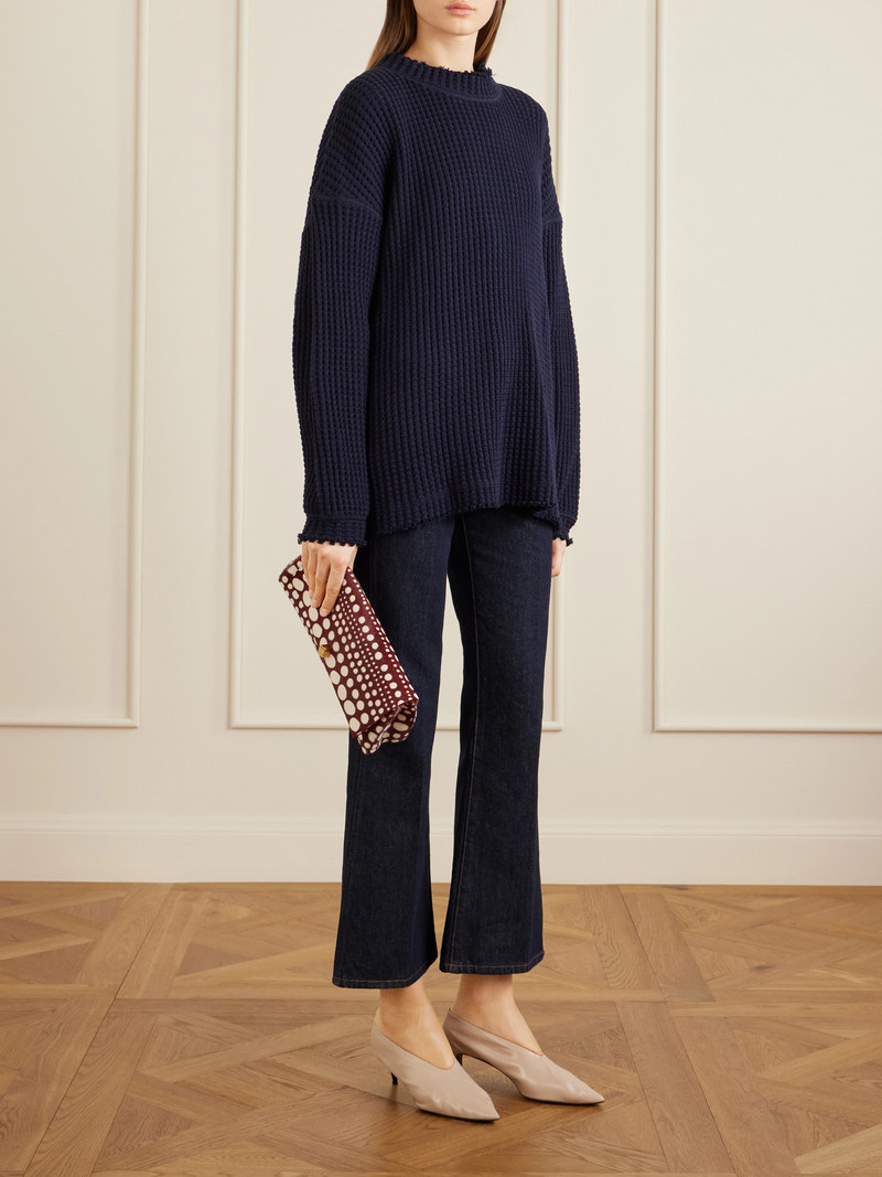 KHAITE Clara Mid-rise Flared-leg Jeans outlook