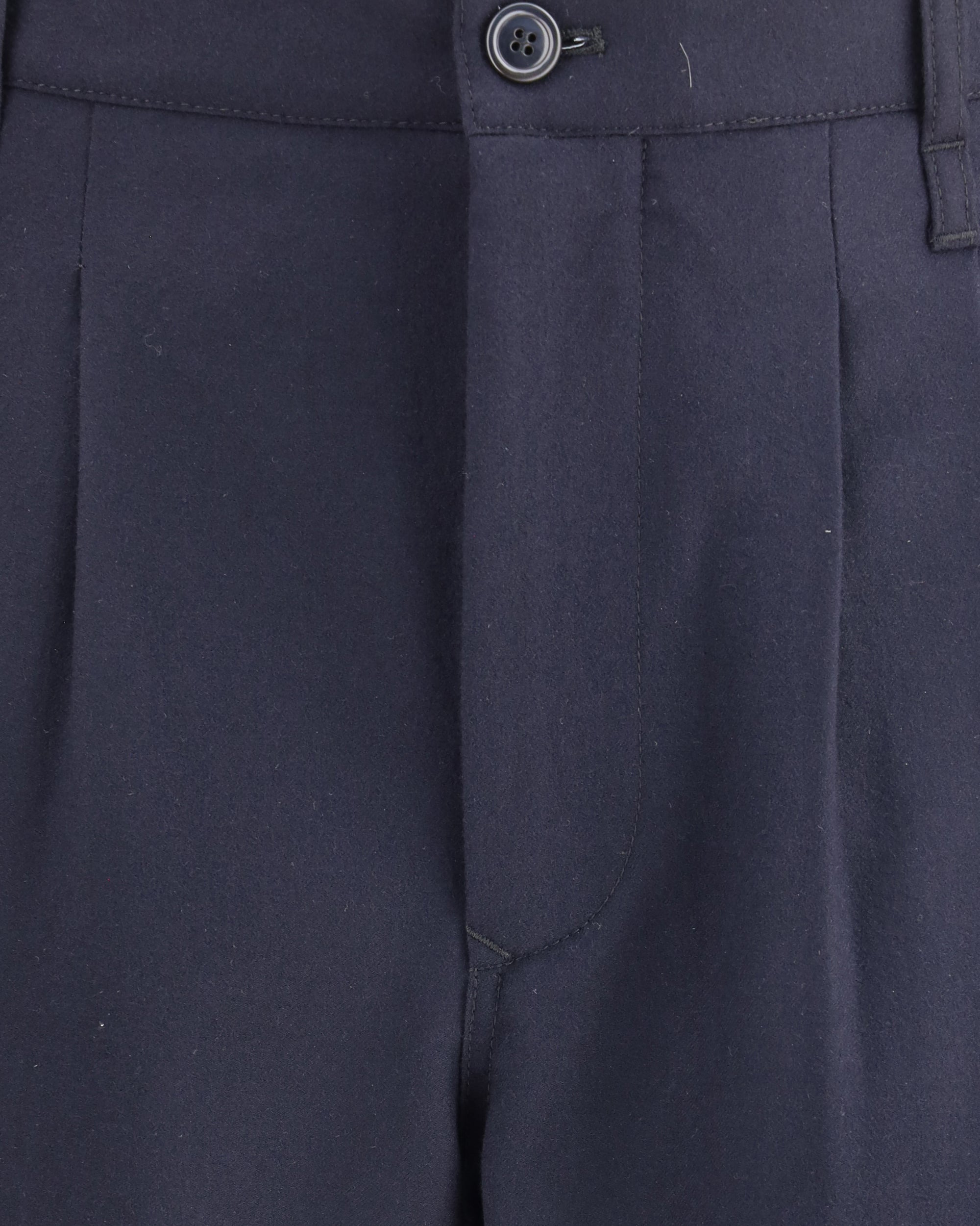 Lightweight wool cloth single-dart Pants - 3
