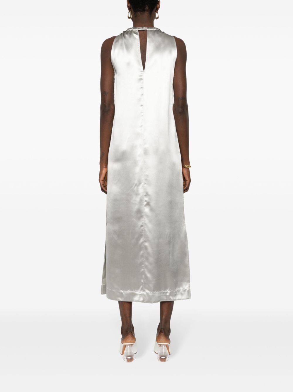 Morene metallic maxi dress - 4