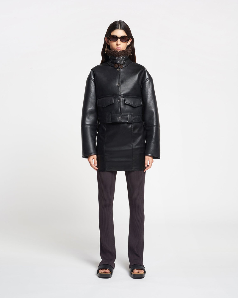 Regenerated Leather Jacket 3