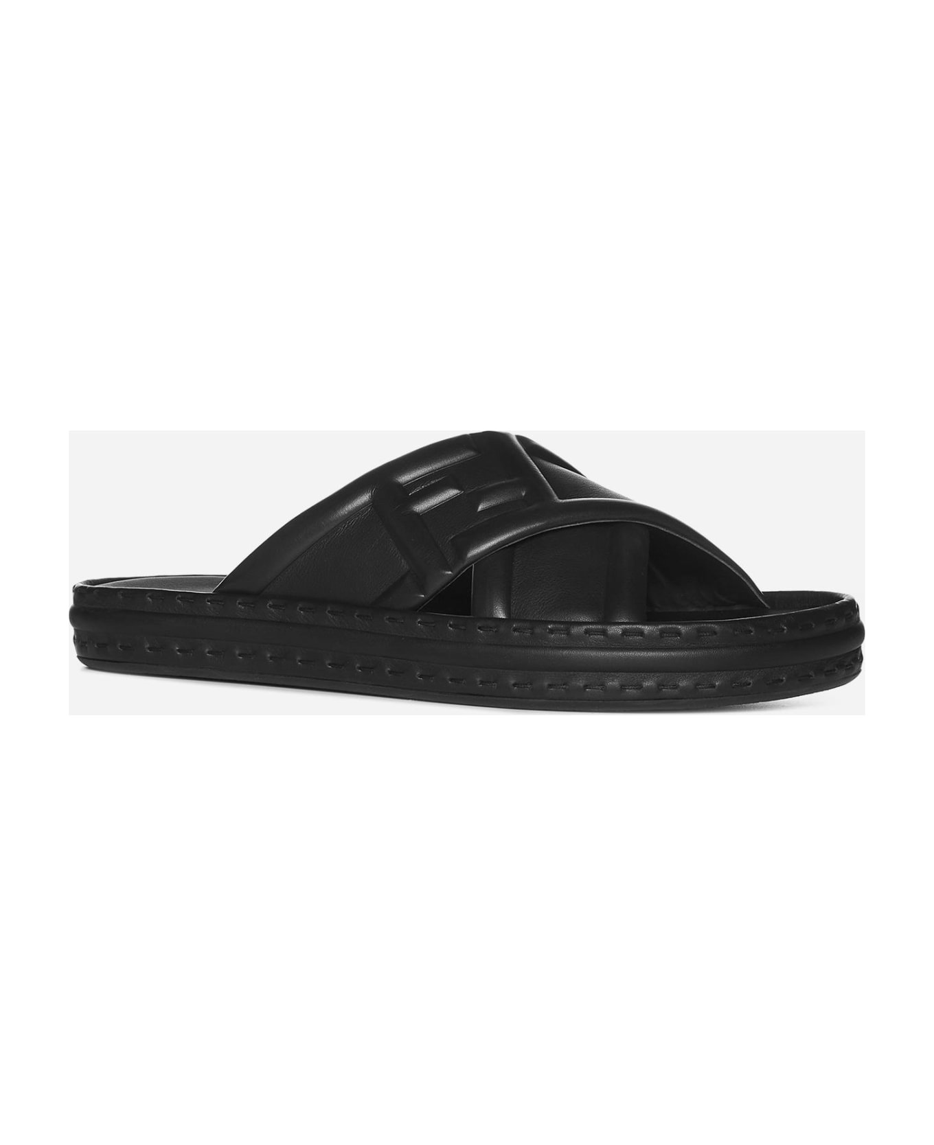 Ff Nappa Leather Sandals - 2