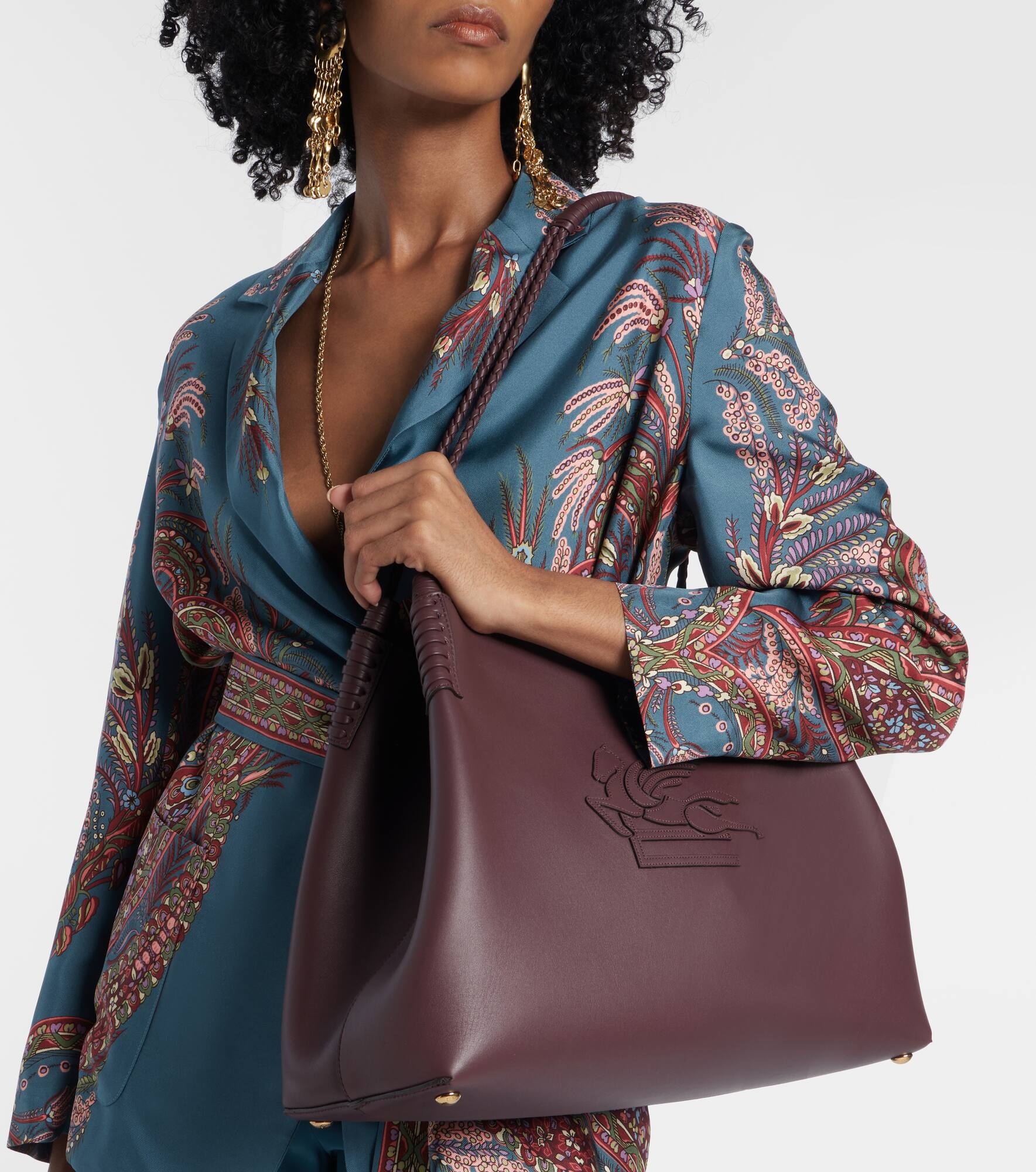 Libra Medium leather shoulder bag - 2