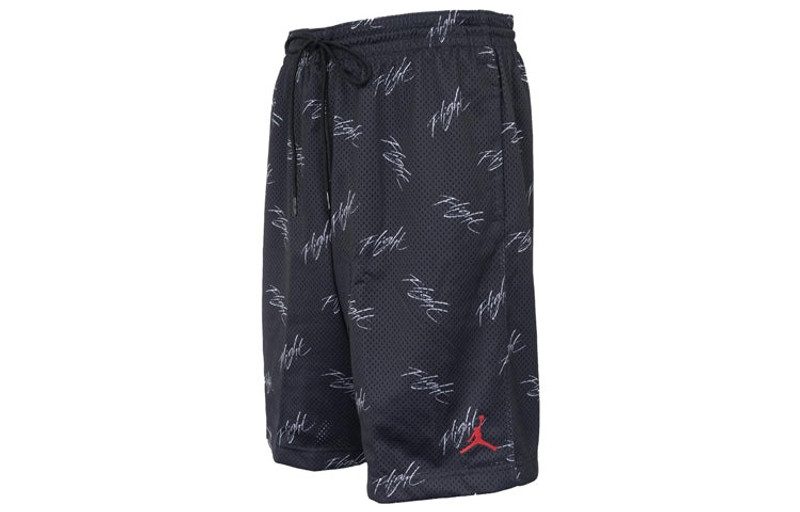 Jordan Air Jordan 5 Jumpman Flight Shorts 'Black' AJ0444-010 outlook