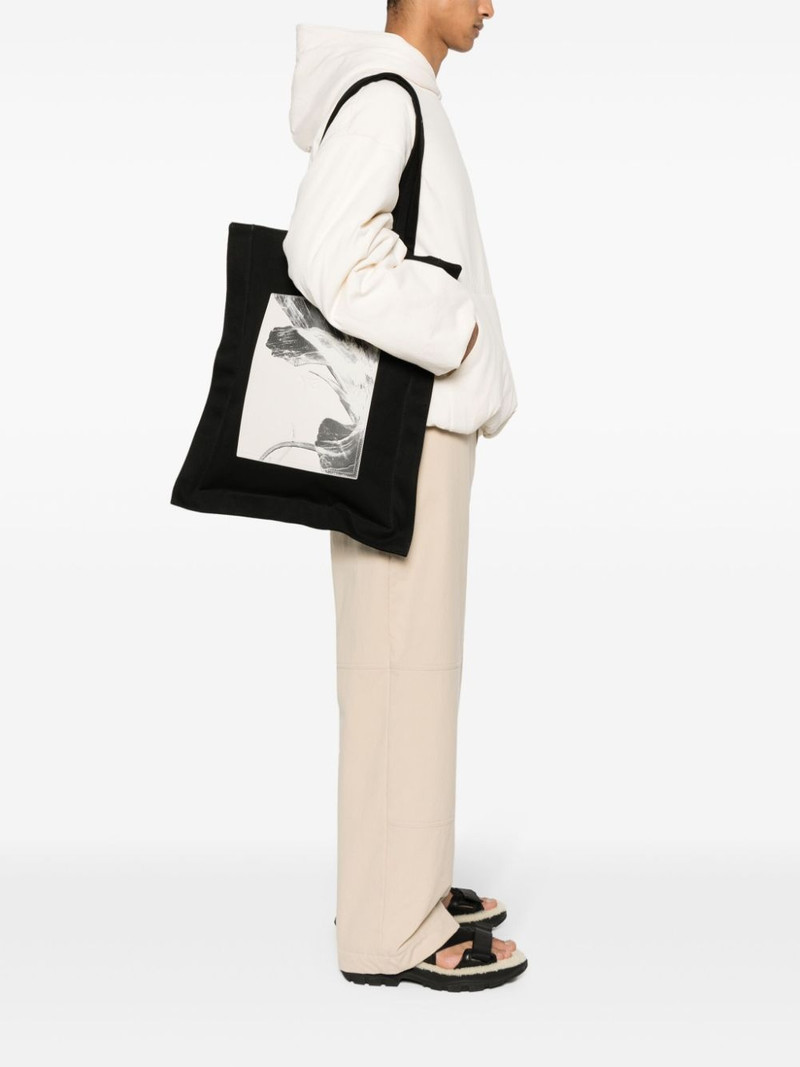 Y-3 floral-print tote bag outlook
