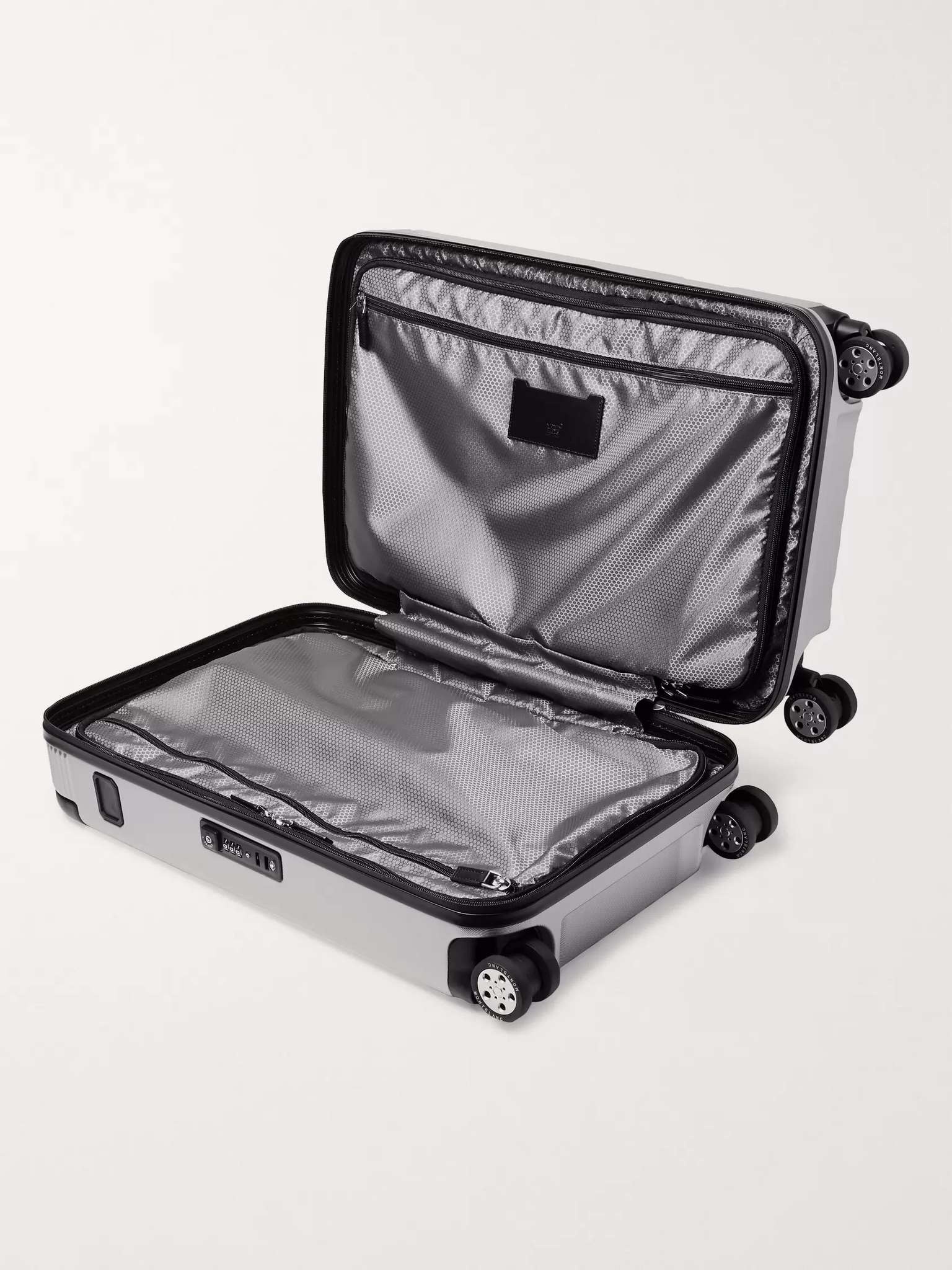 #MY4810 Medium 61cm Leather-Trimmed Polycarbonate Suitcase - 3