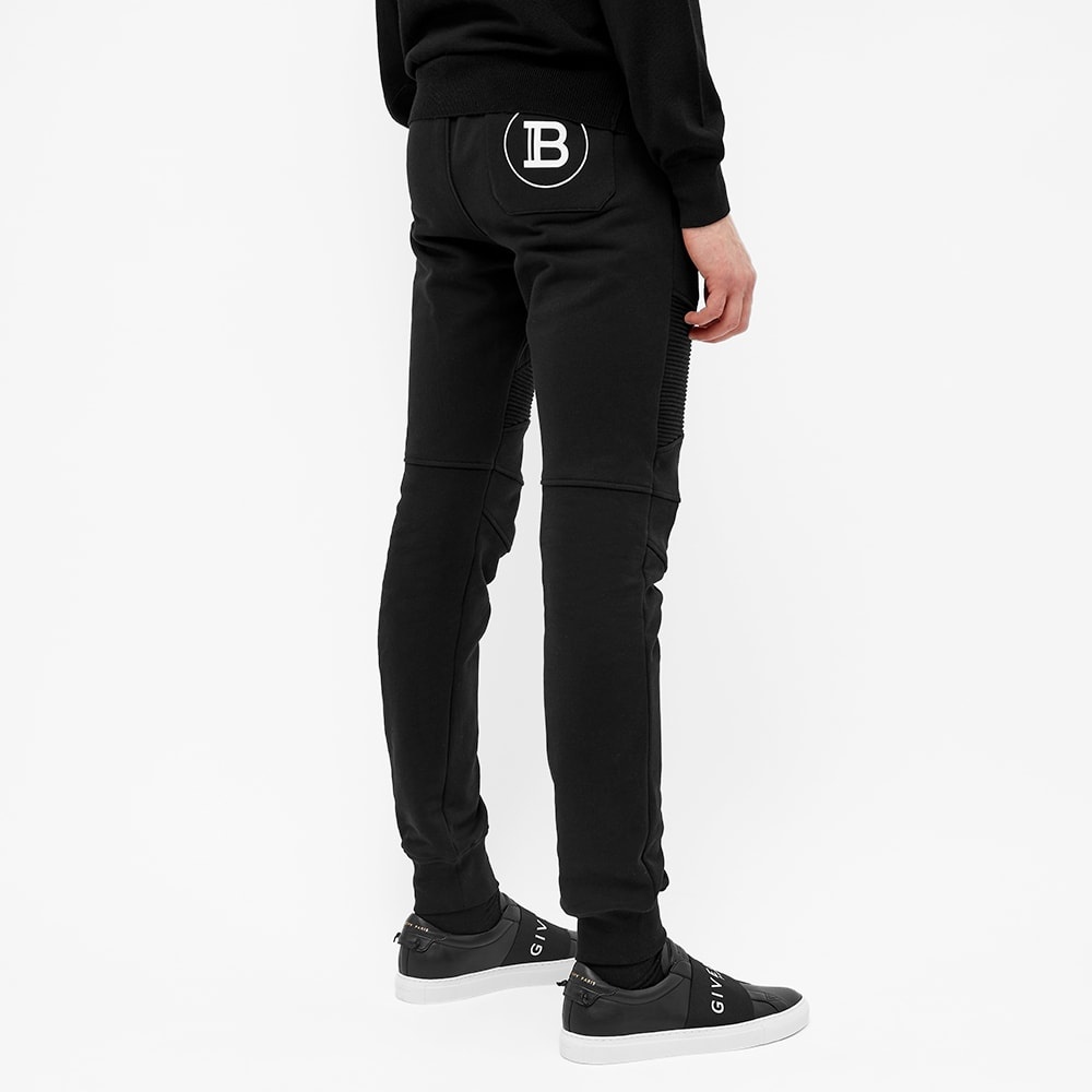 Balmain Logo Biker Sweat Pant - 6