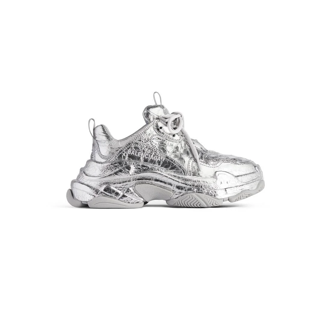 Balenciaga Triple S Metallic Sneakers - 1