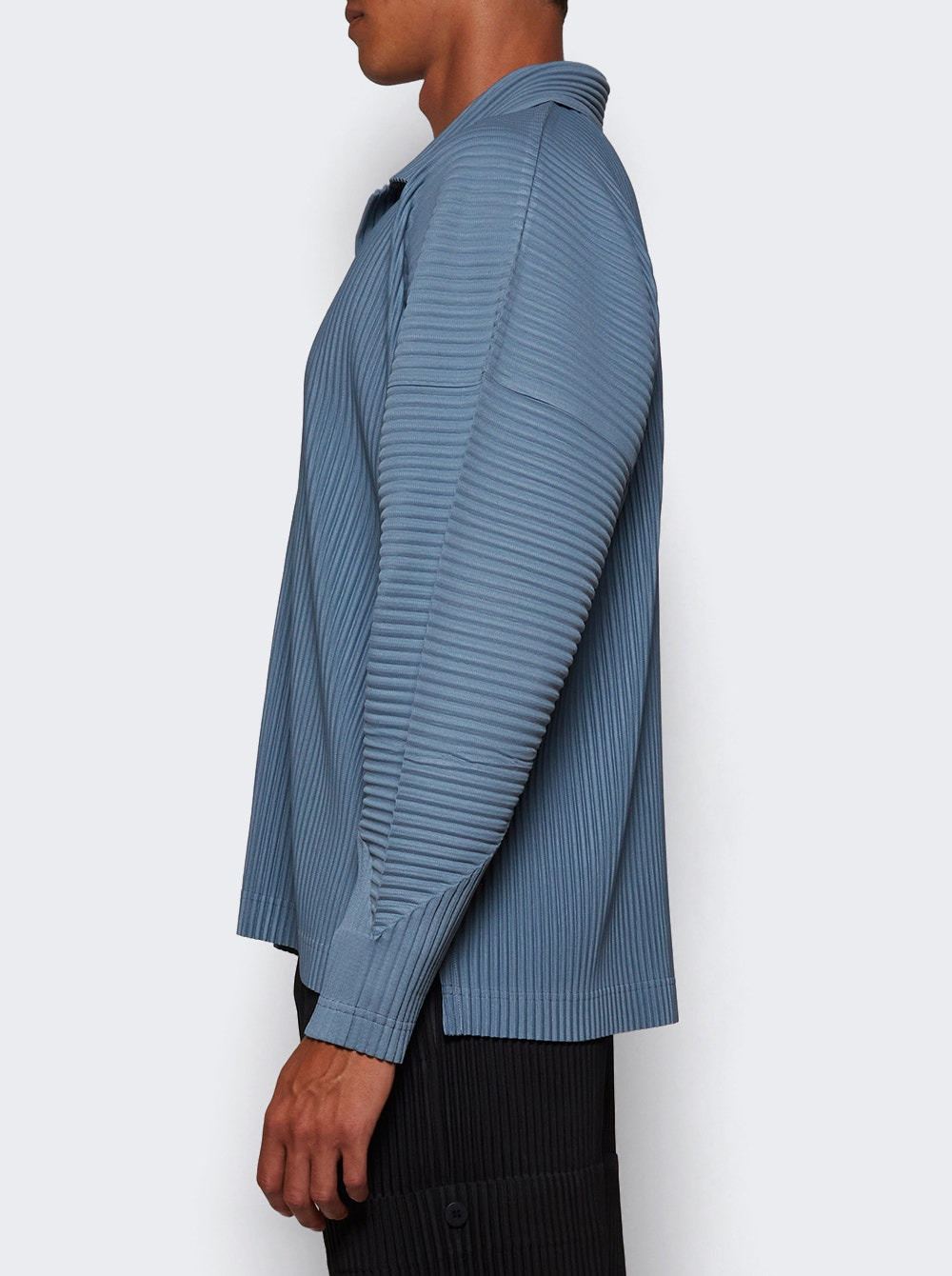 Polo Shirt Slate Blue - 3