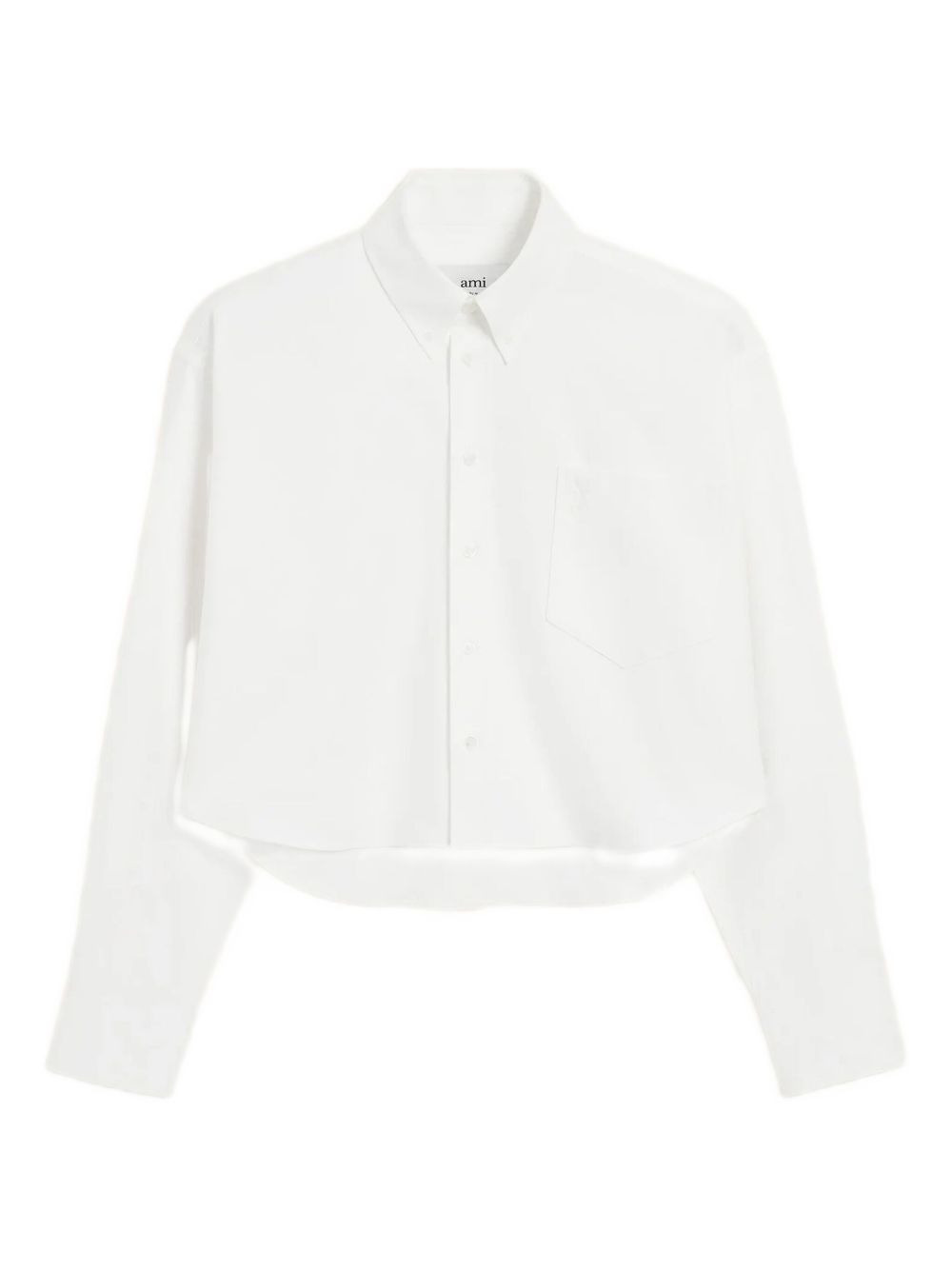Ami de Coeur cropped shirt - 1
