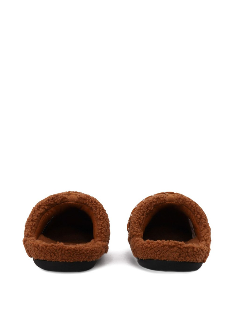 MOON BOOT teddy slip-on slippers outlook