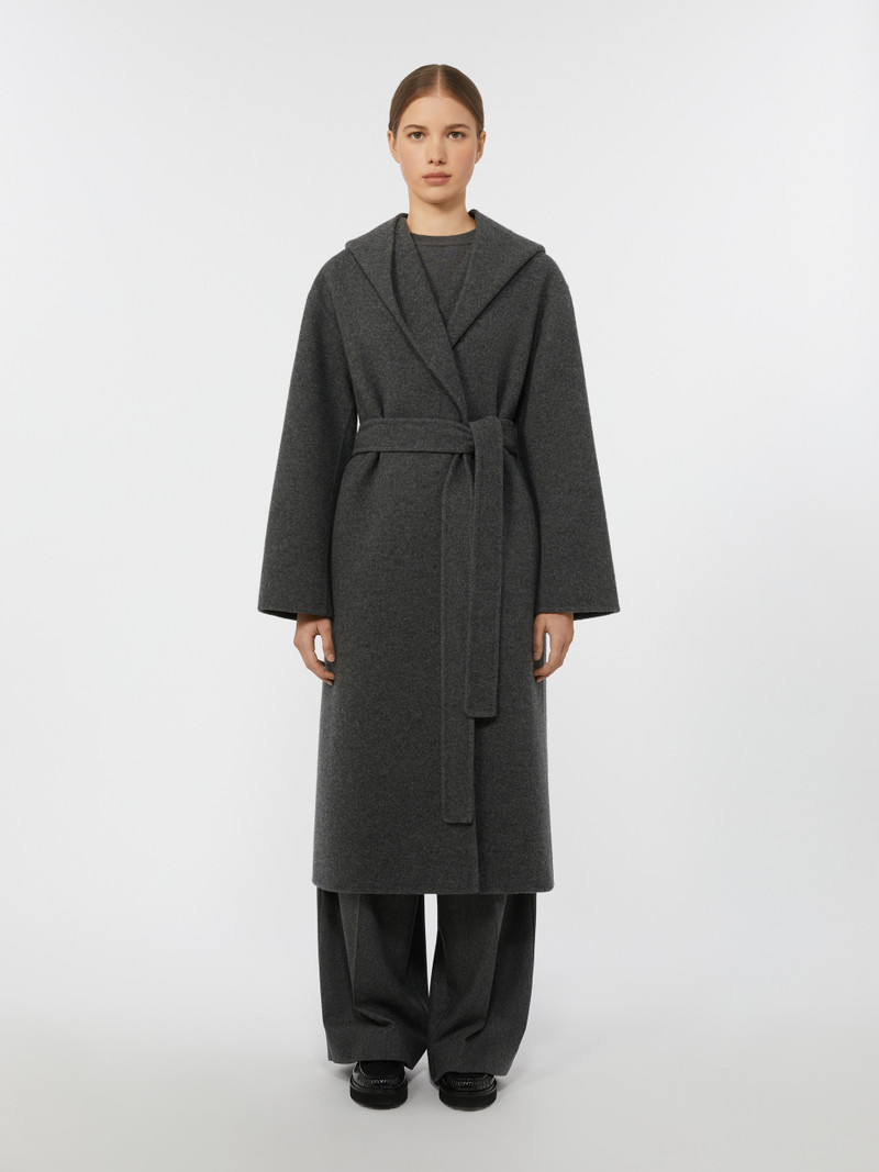 REMO Cashmere and wool hooded coat 3