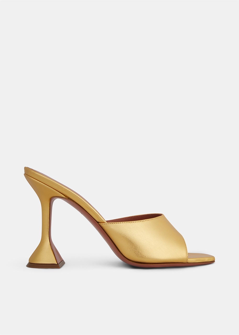 Metallic Nappa Mule - 1