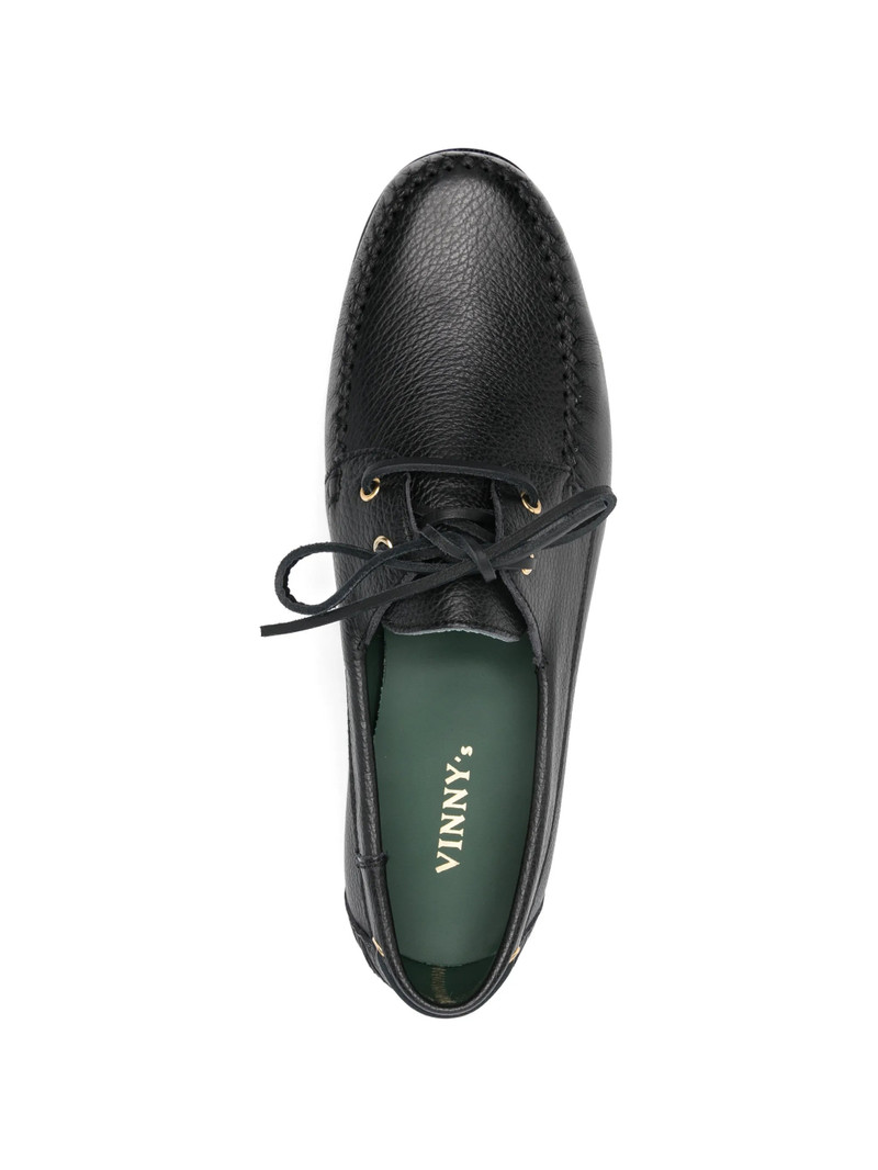 Vinny's Boatman Lace-up Boat Shoes 4