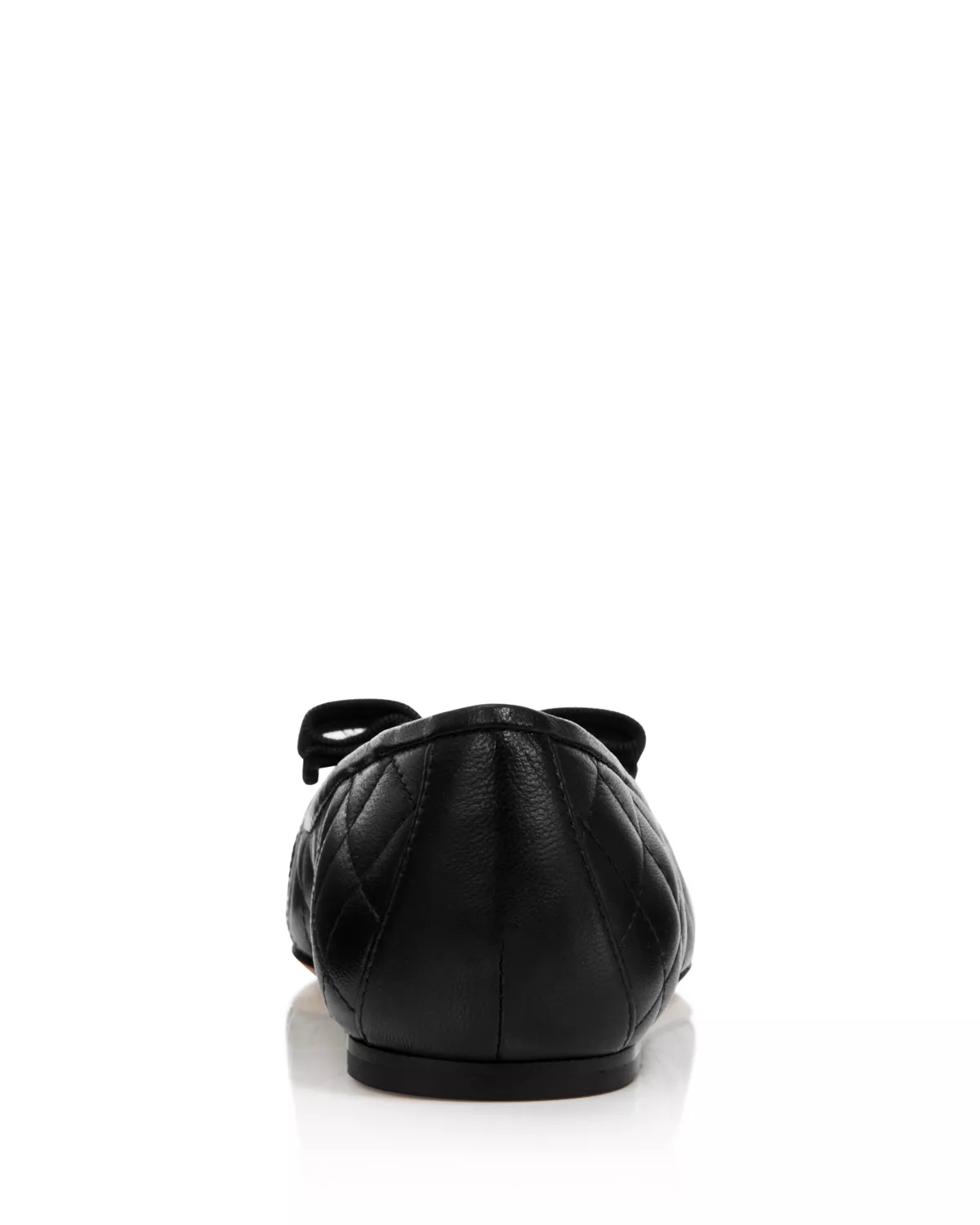 Women's Varina Quilted Leather Cap Toe Ballet Flats - 4