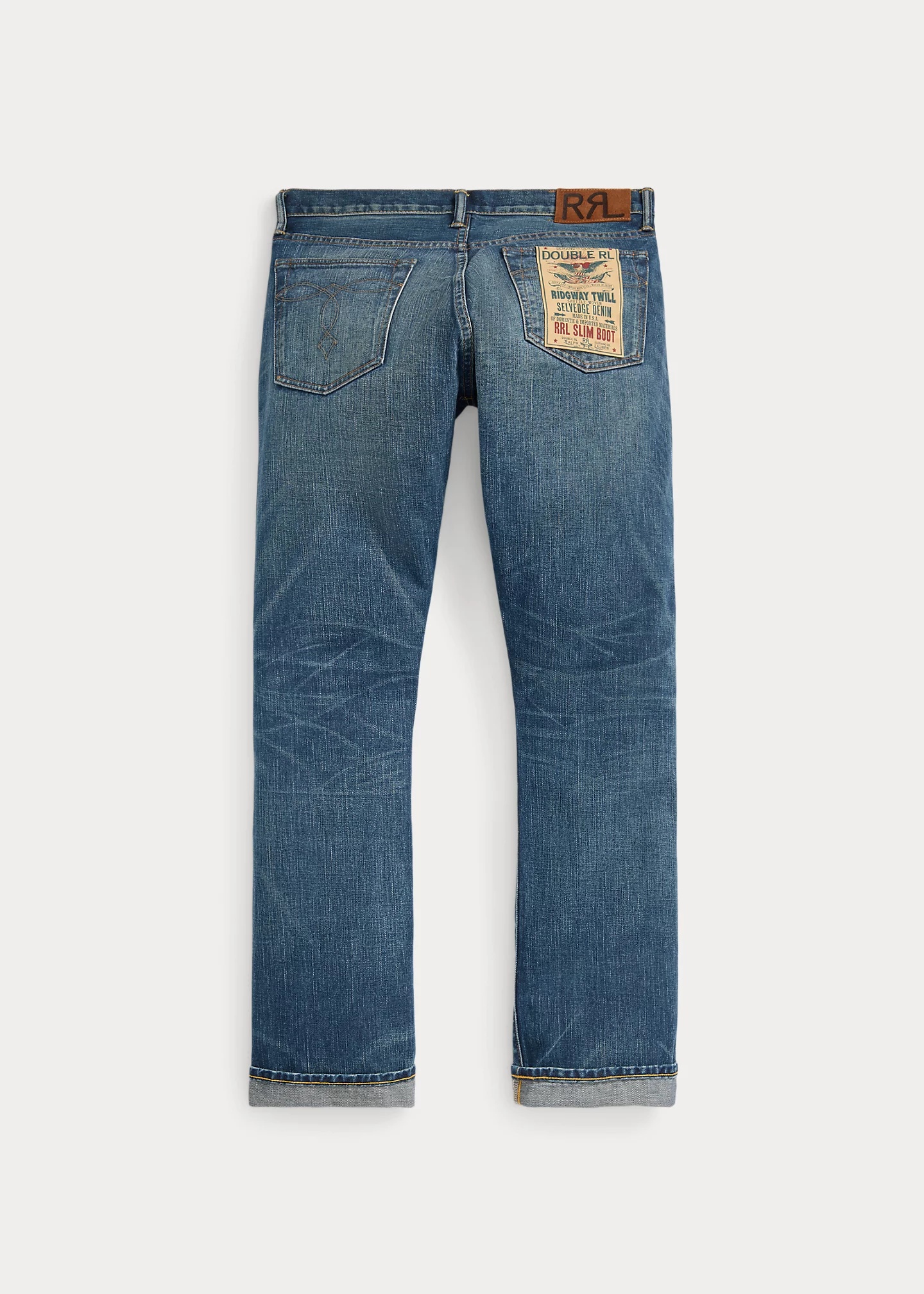 Slim Boot Sutton Repaired Selvedge Jean - 2