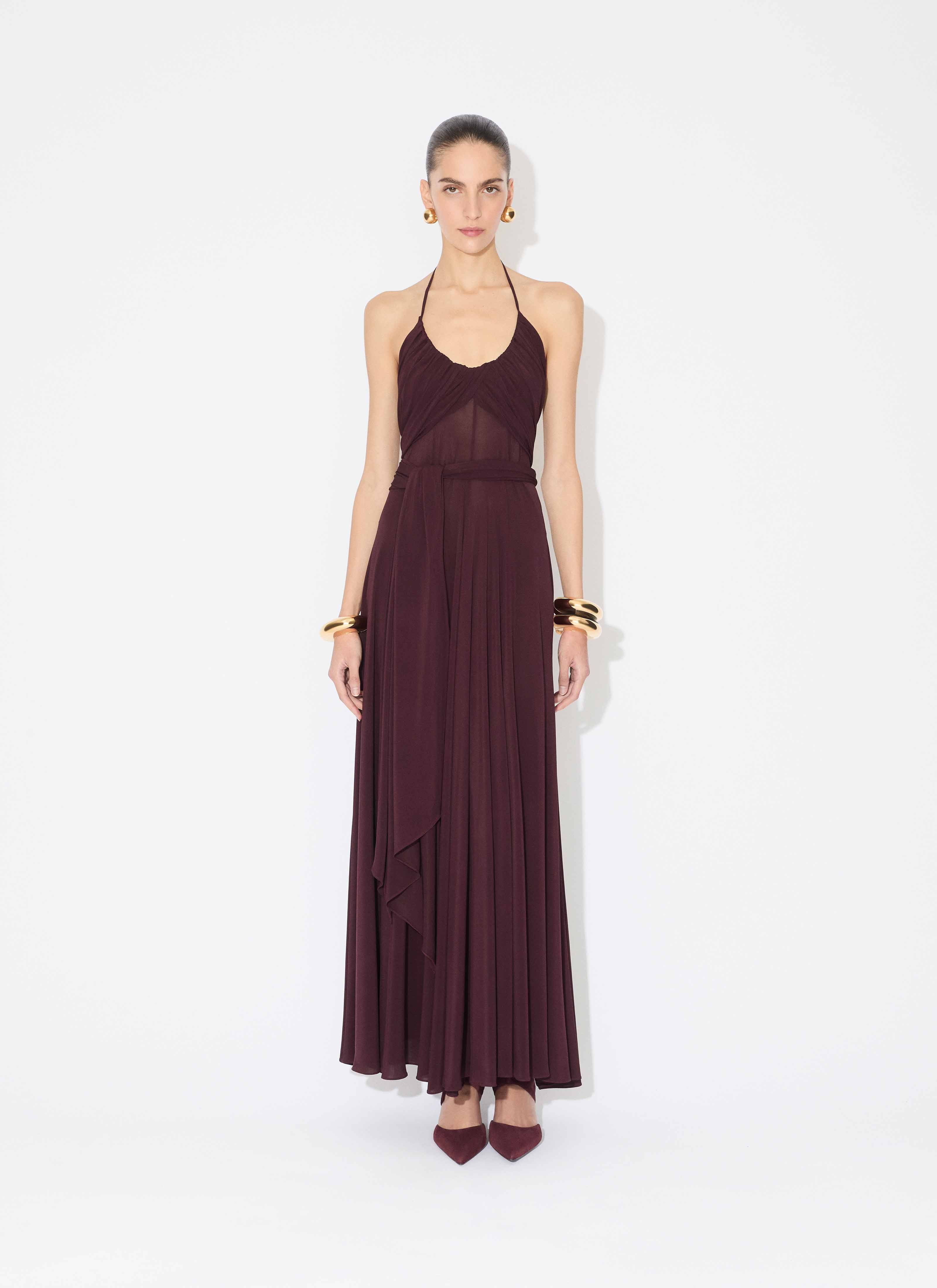 SOFT JERSEY CROSS DRESS - 2
