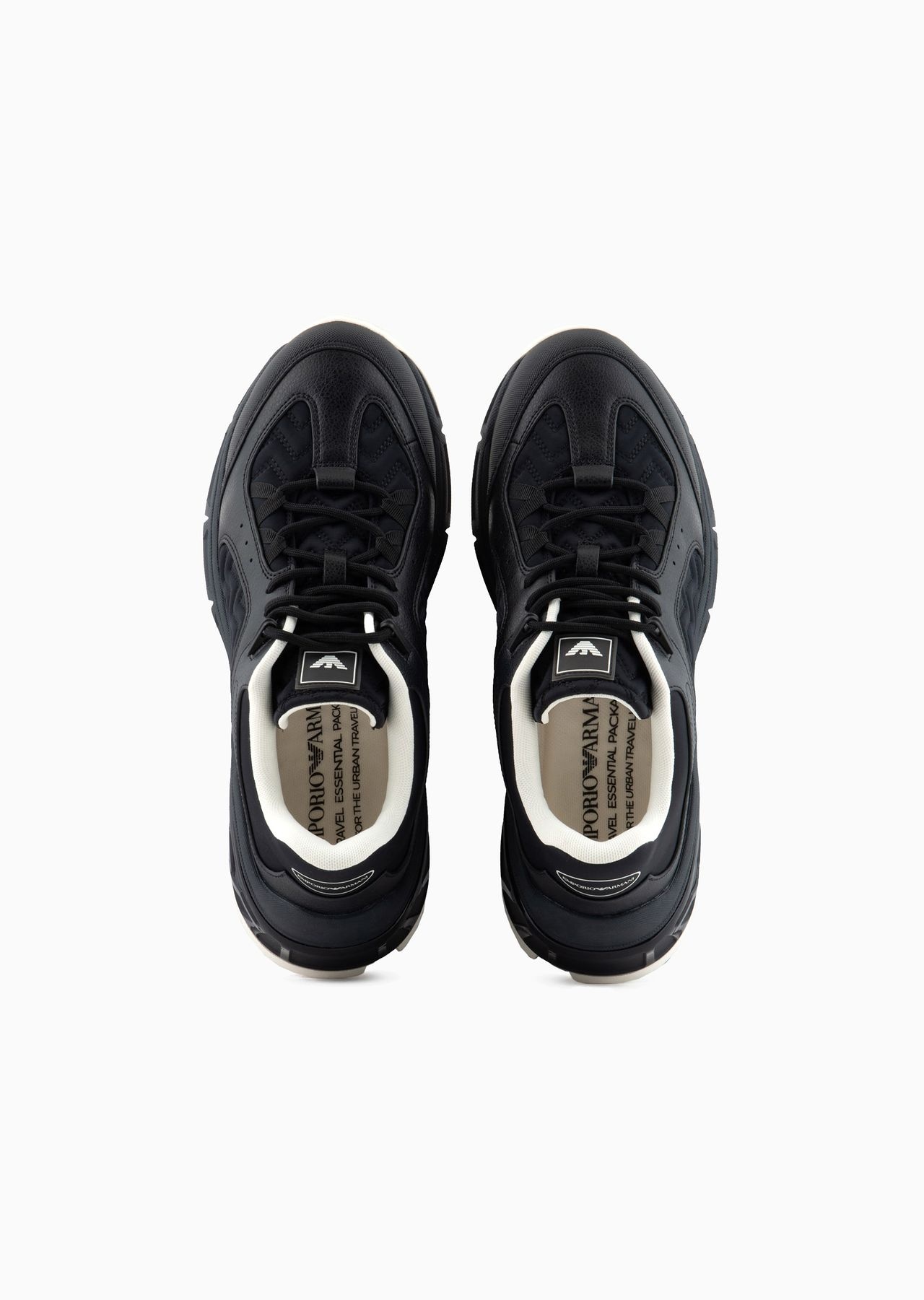 Travel Essentials nylon sneakers with rubber details - 3