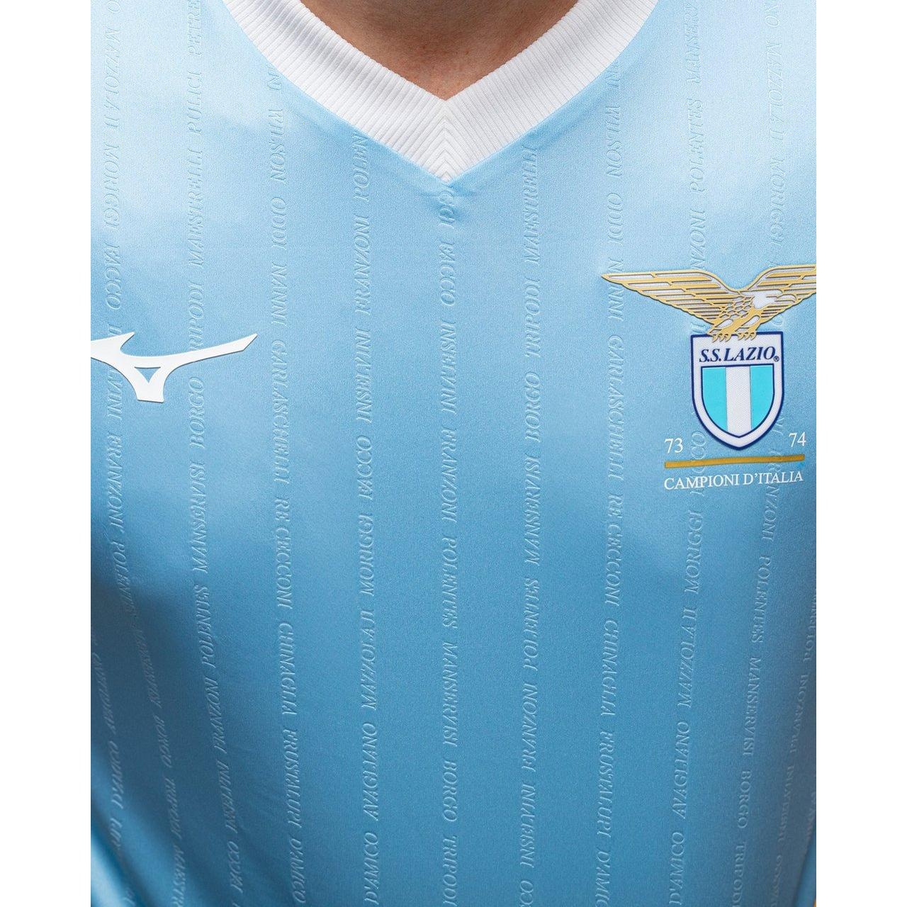 SS Lazio Replica 50th Anniversary Home Jersey - 8