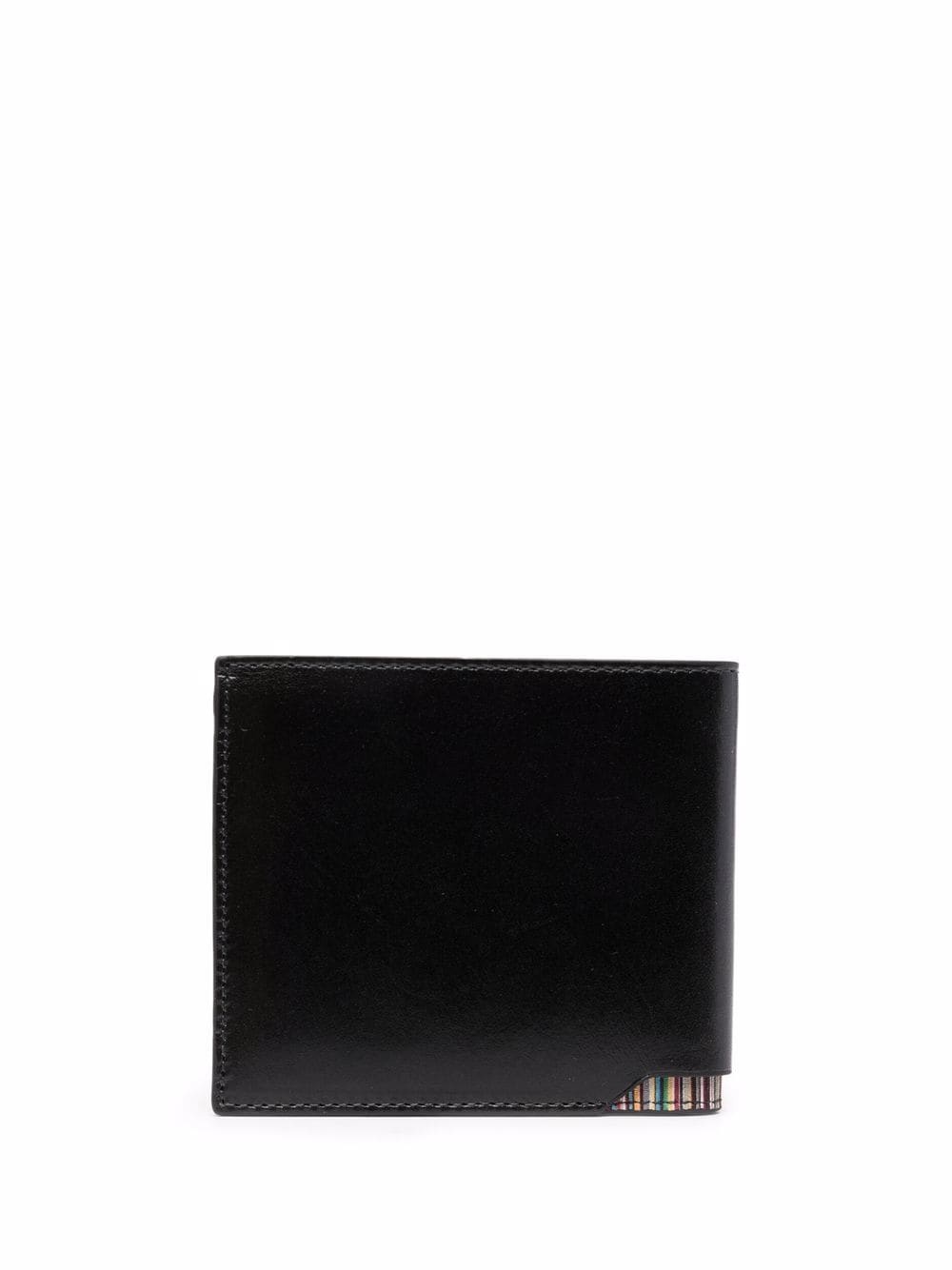 logo-print leather wallet - 2