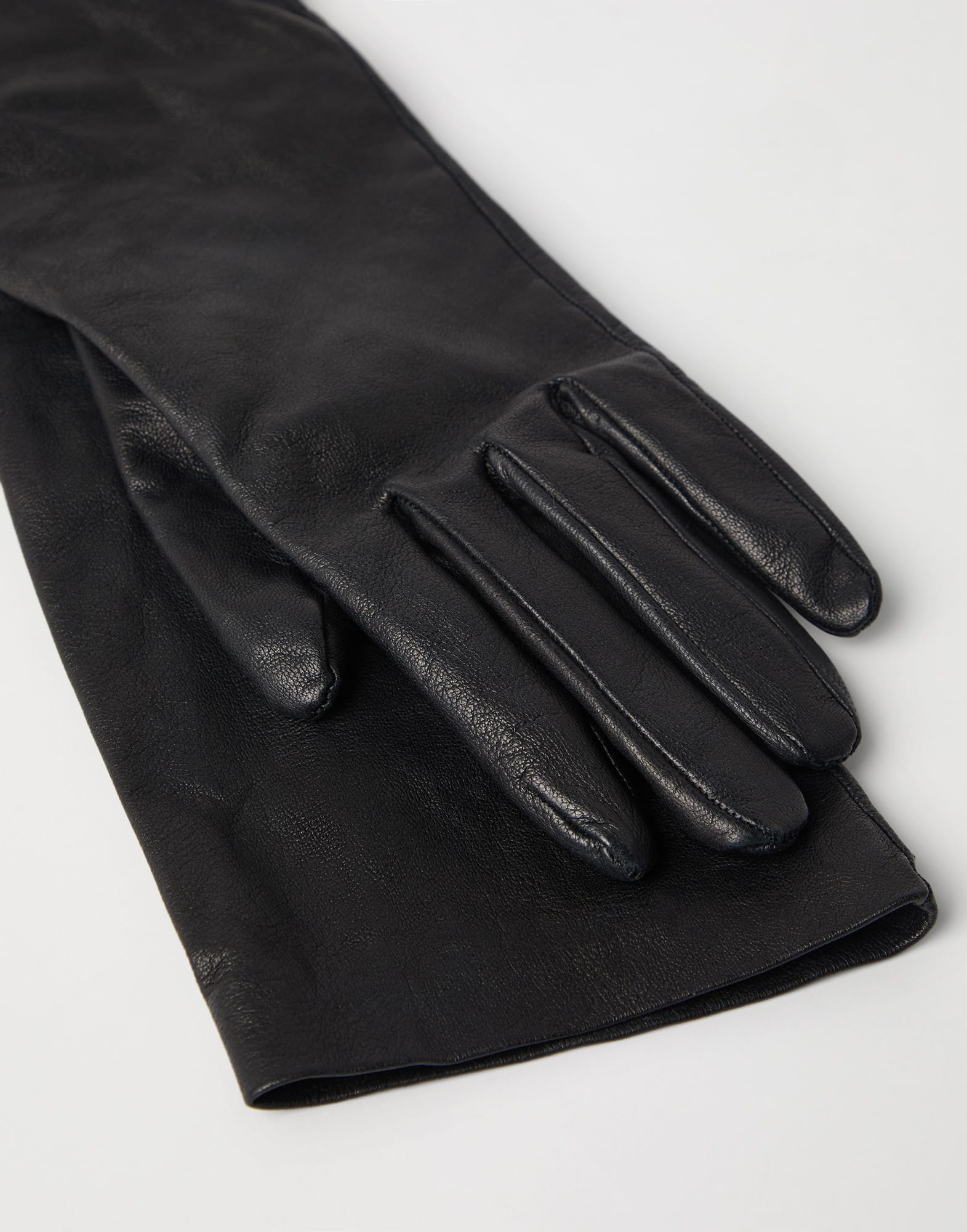 Nappa leather long gloves - 2