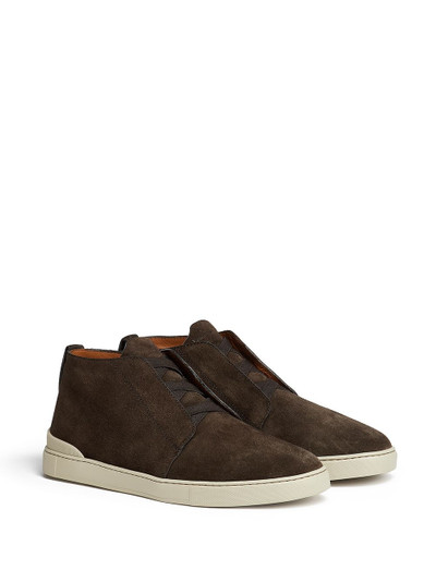 Ermenegildo Zegna ankle suede boots outlook