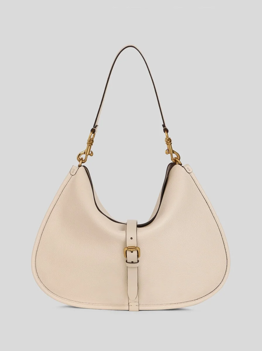 MAXI LEATHER PONY BAG - 1