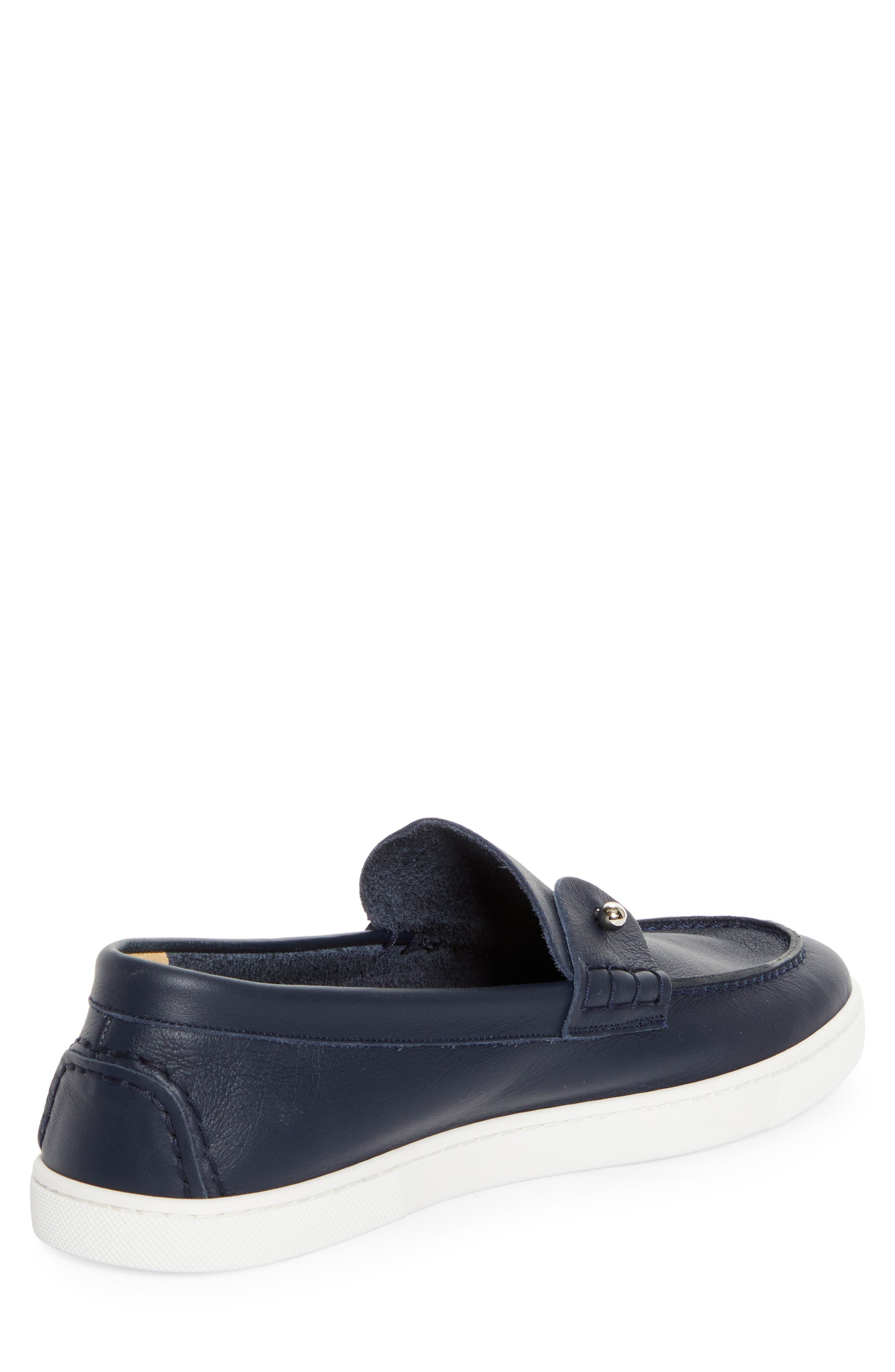 Christian Louboutin Chambeliboat Flat Loafer in Marine at Nordstrom - 2