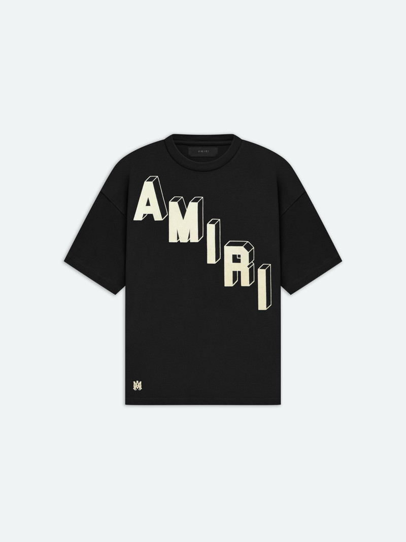 FLOCKED HOCKEY SKATER TEE - 1