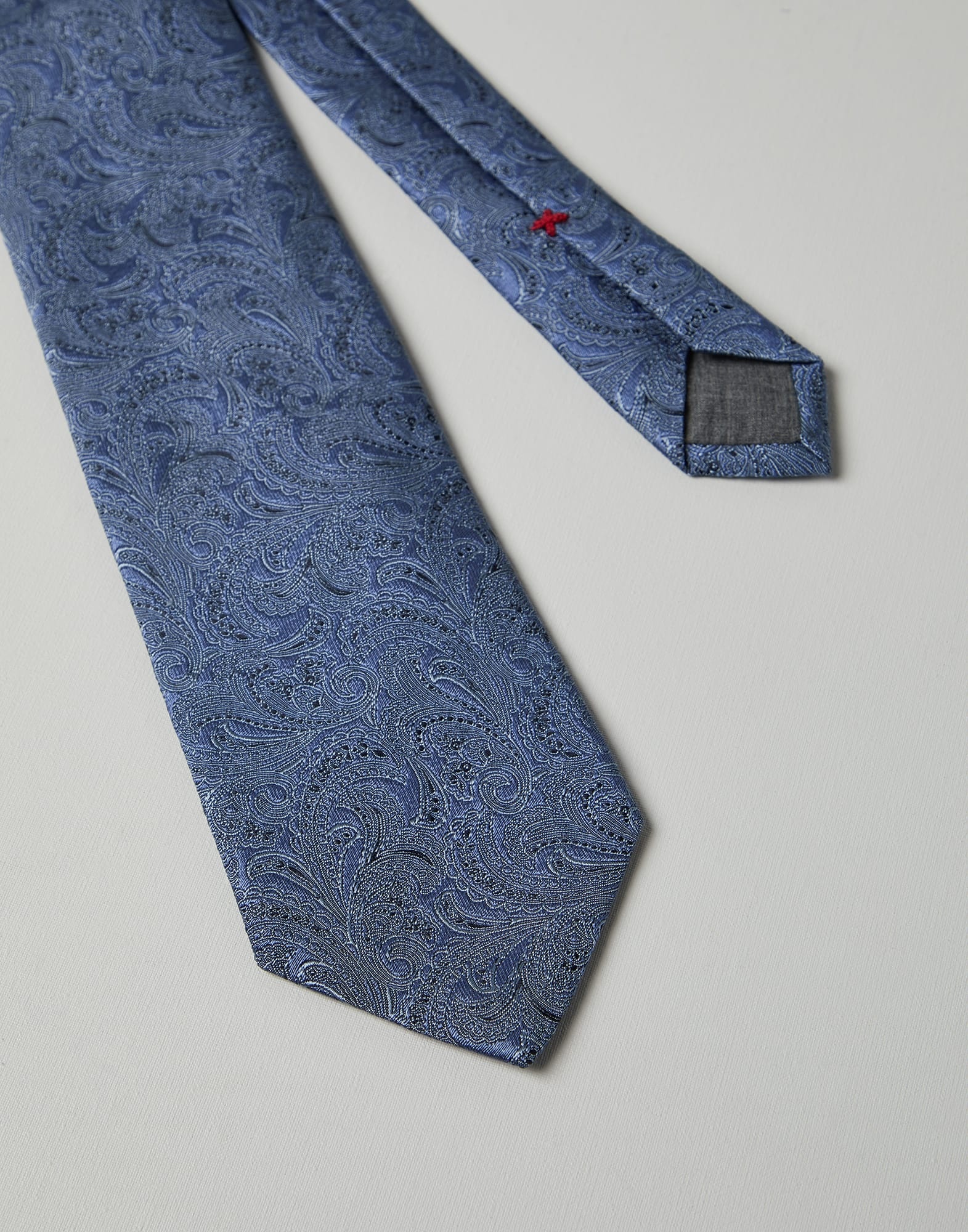 Paisley silk tie - 2