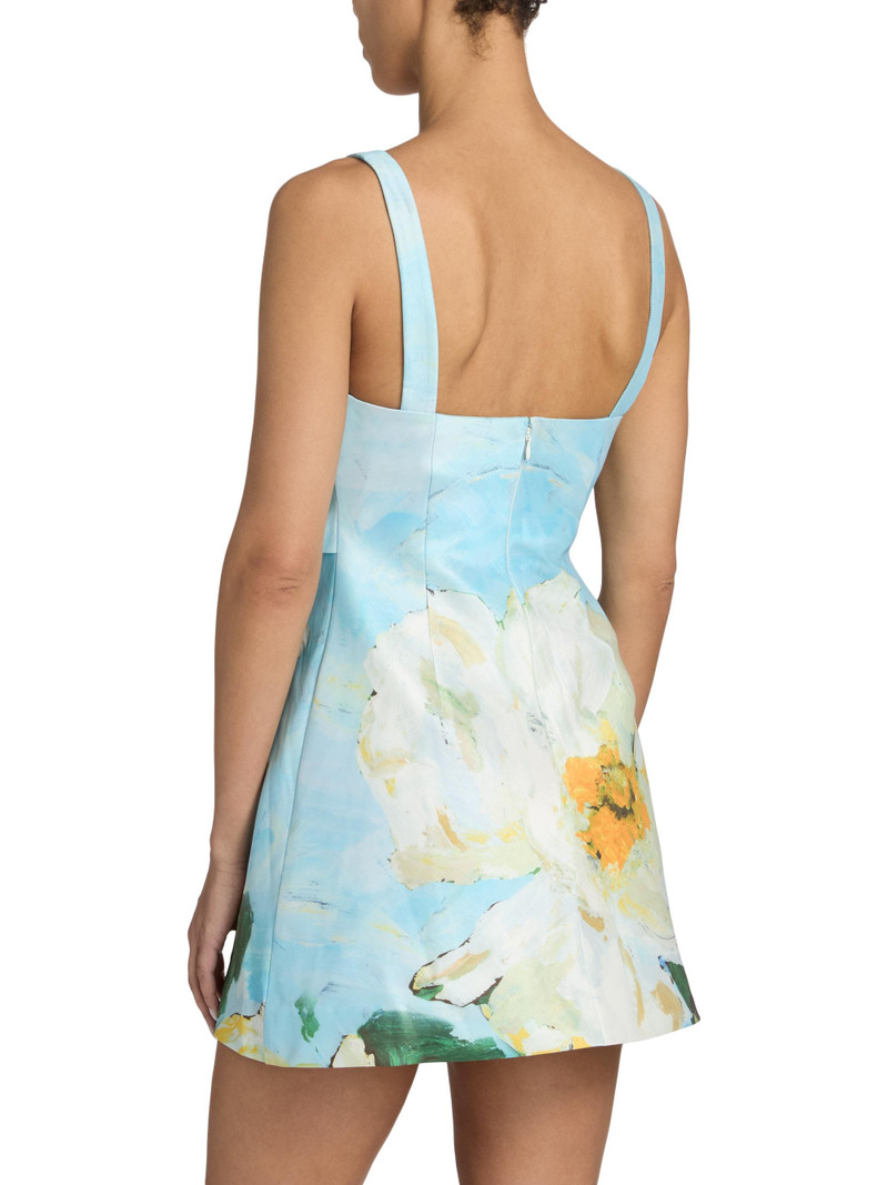 Women's Newcatton Poppy Placement Print Minidress - Poppy Reverie 5