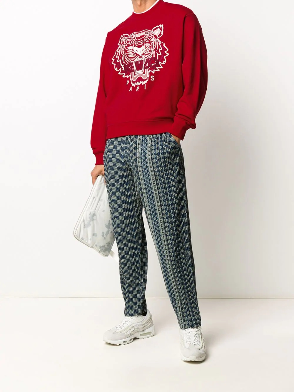 logo-embroidered sweatshirt - 2