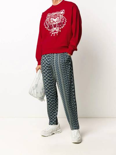 KENZO logo-embroidered sweatshirt outlook