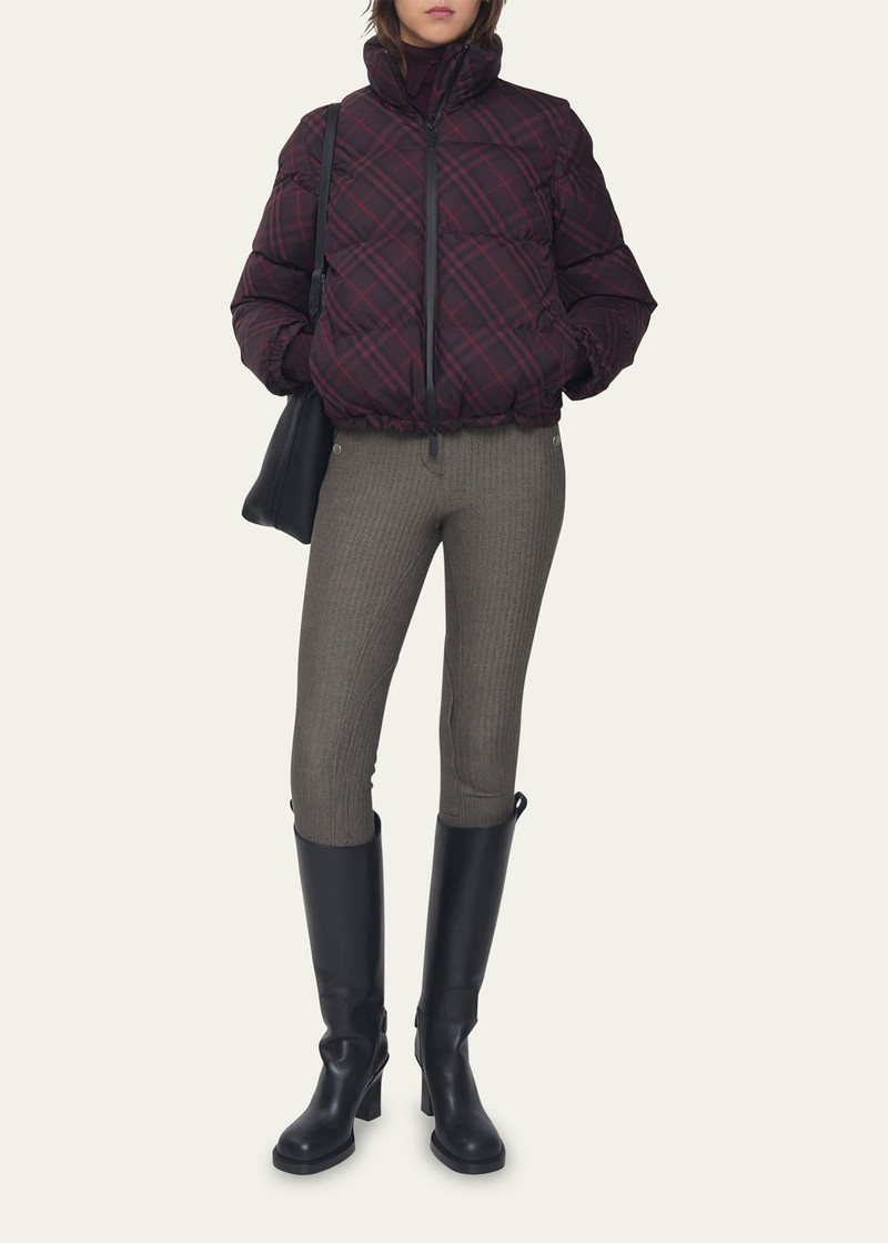 Burberry Ambleside Check Puffer Jacket outlook