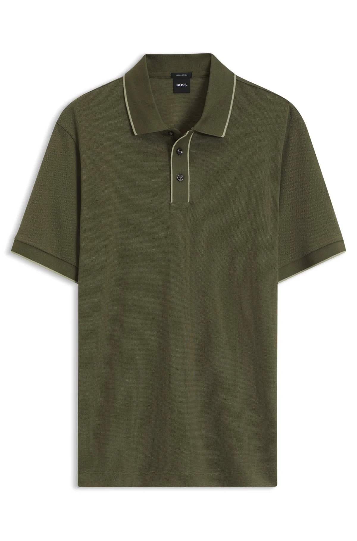 REGULAR-FIT COTTON POLO SHIRT - 1