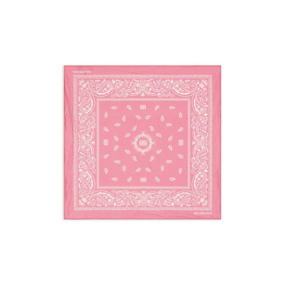 Women's Balenciaga Bandana Scarf  in Pink - 2