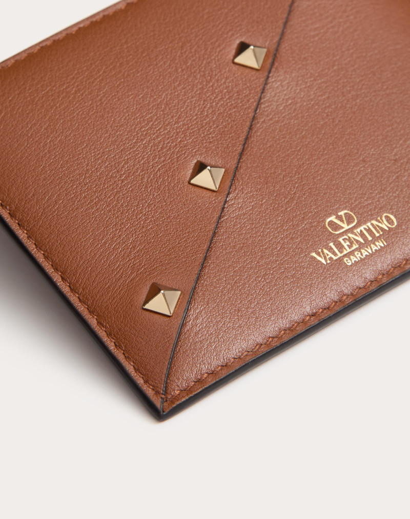 Valentino VALENTINO GARAVANI ROCKSTUD WISPY CARDHOLDER IN CALFSKIN outlook