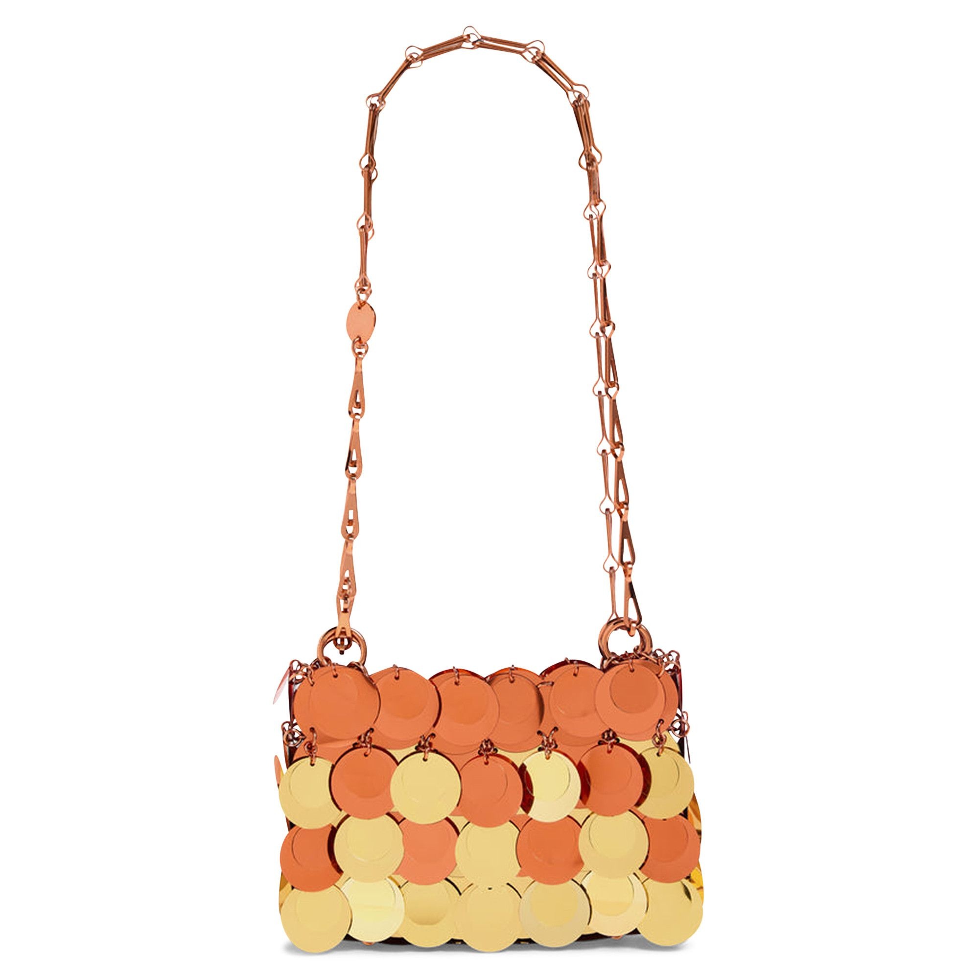 Paco Rabanne Sun Date Sparkle Nano Bag 'Copper/Gold' - 1