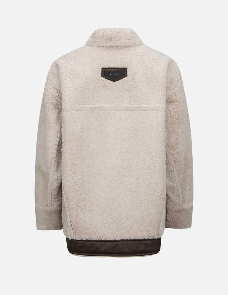 EVISU Reversible Shearling Jacket outlook