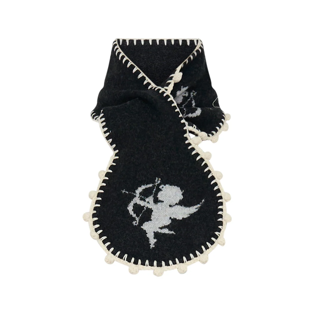 Cupid Knit Short Scarf - 1