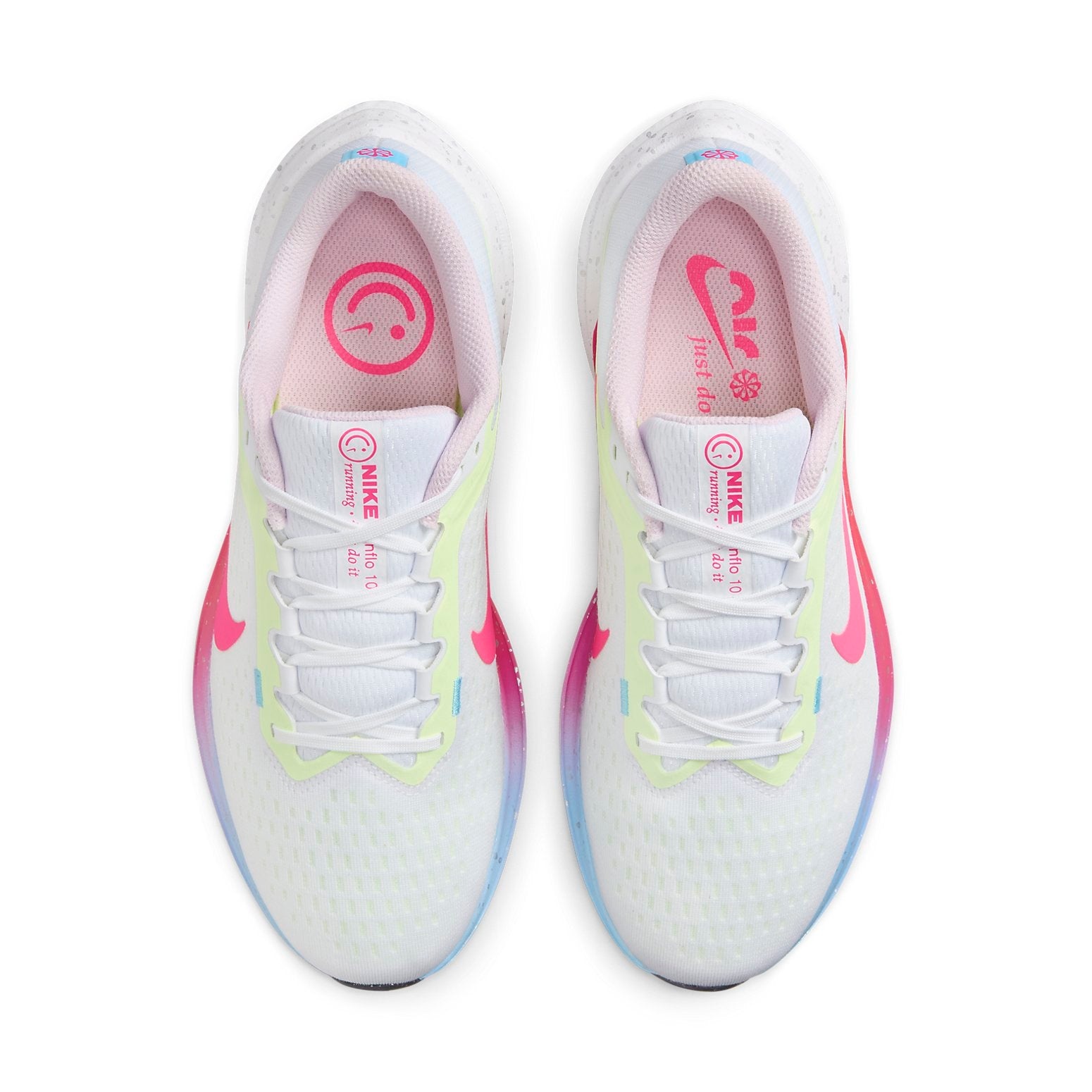 (WMNS) Nike Air Winflo 10 'White Hyper Pink Volt' FZ3973-100 - 4