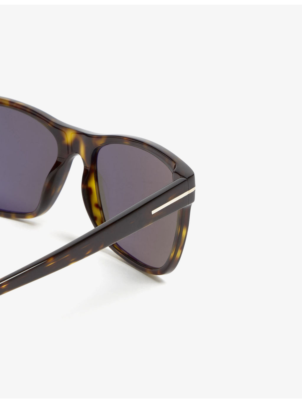 Giulio tortoiseshell rectangle-frame sunglasses - 3
