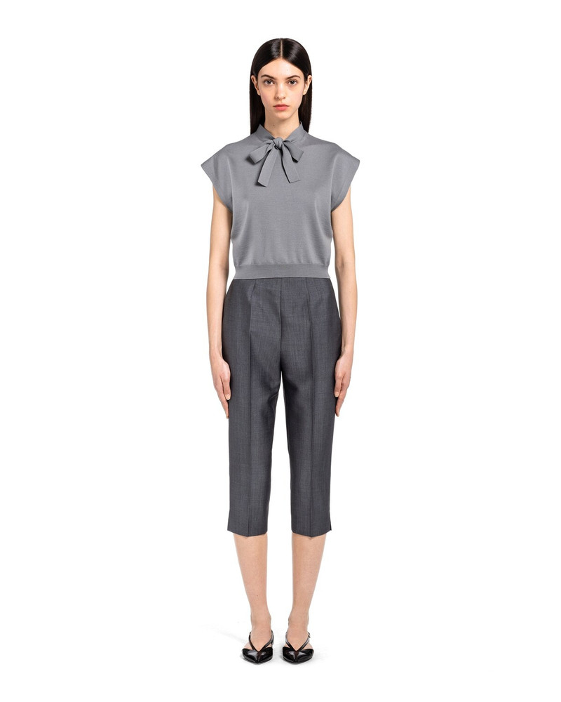 Prada Worsted wool vest outlook