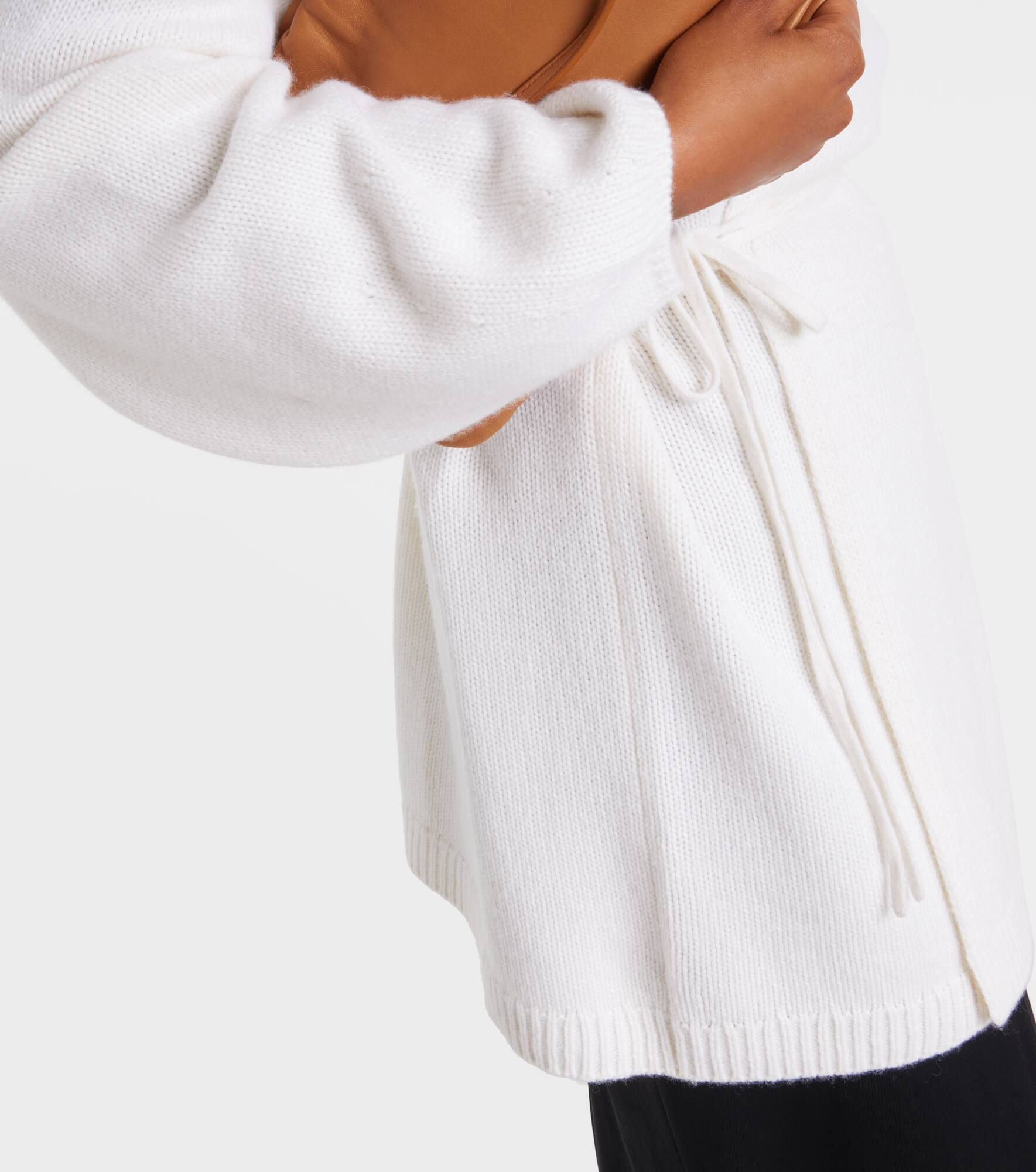 Laurina cashmere wrap cardigan - 5