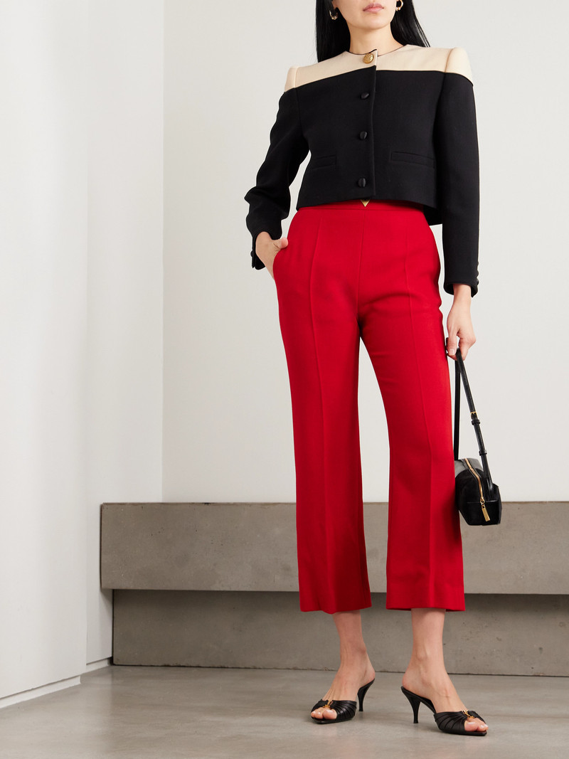 Valentino Two-tone Wool Jacket outlook