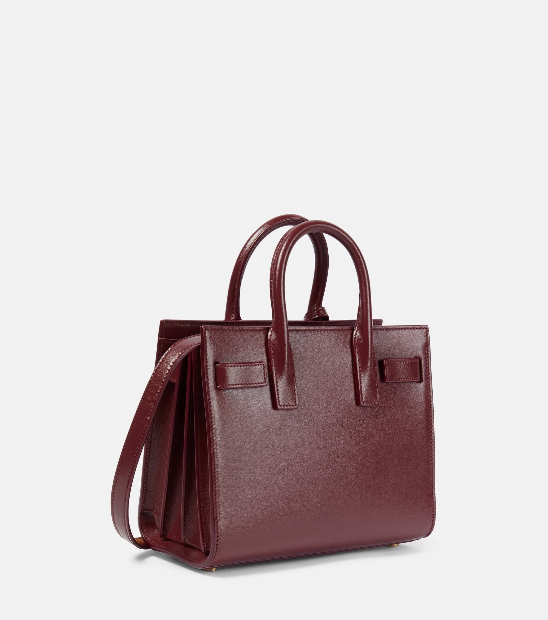 Sac De Jour Nano leather tote bag - 4
