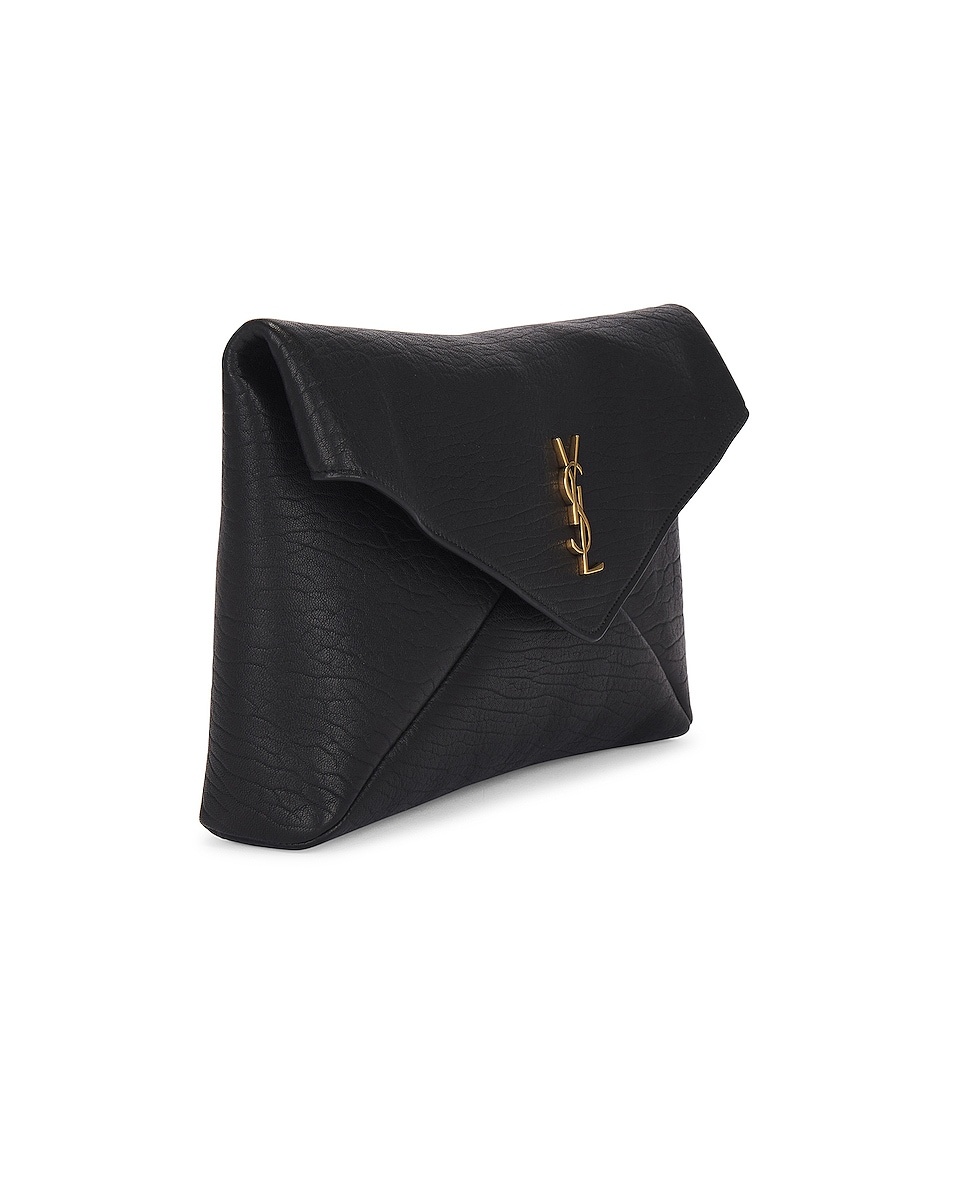 Saint Lauren Large Cassandre Envelope Pouch - 3