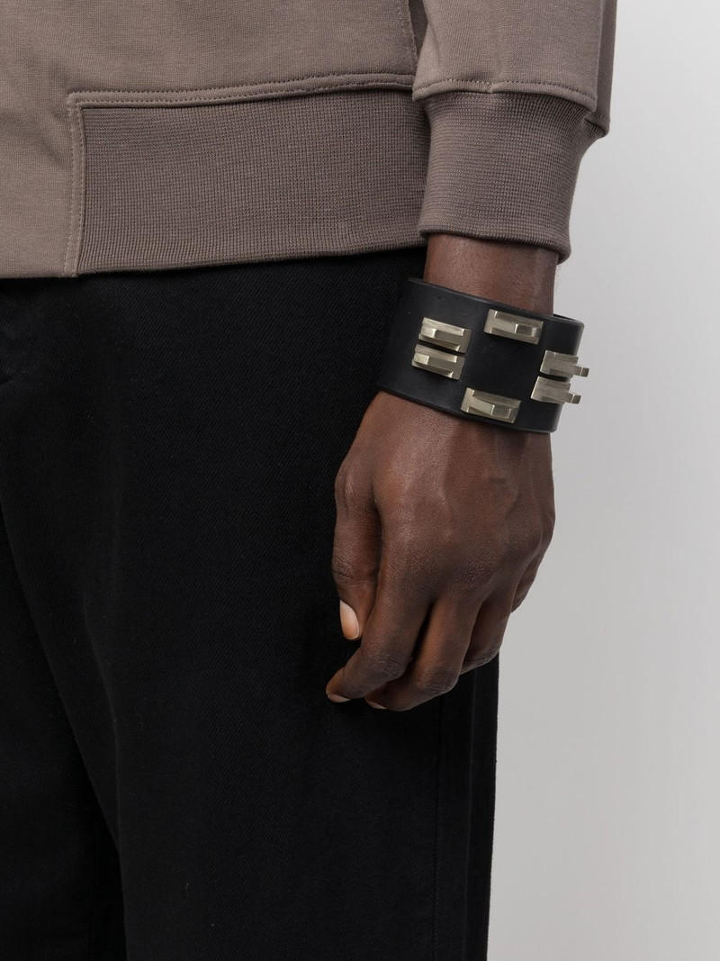 Parts of Four Restraint Charm leather bracelet outlook