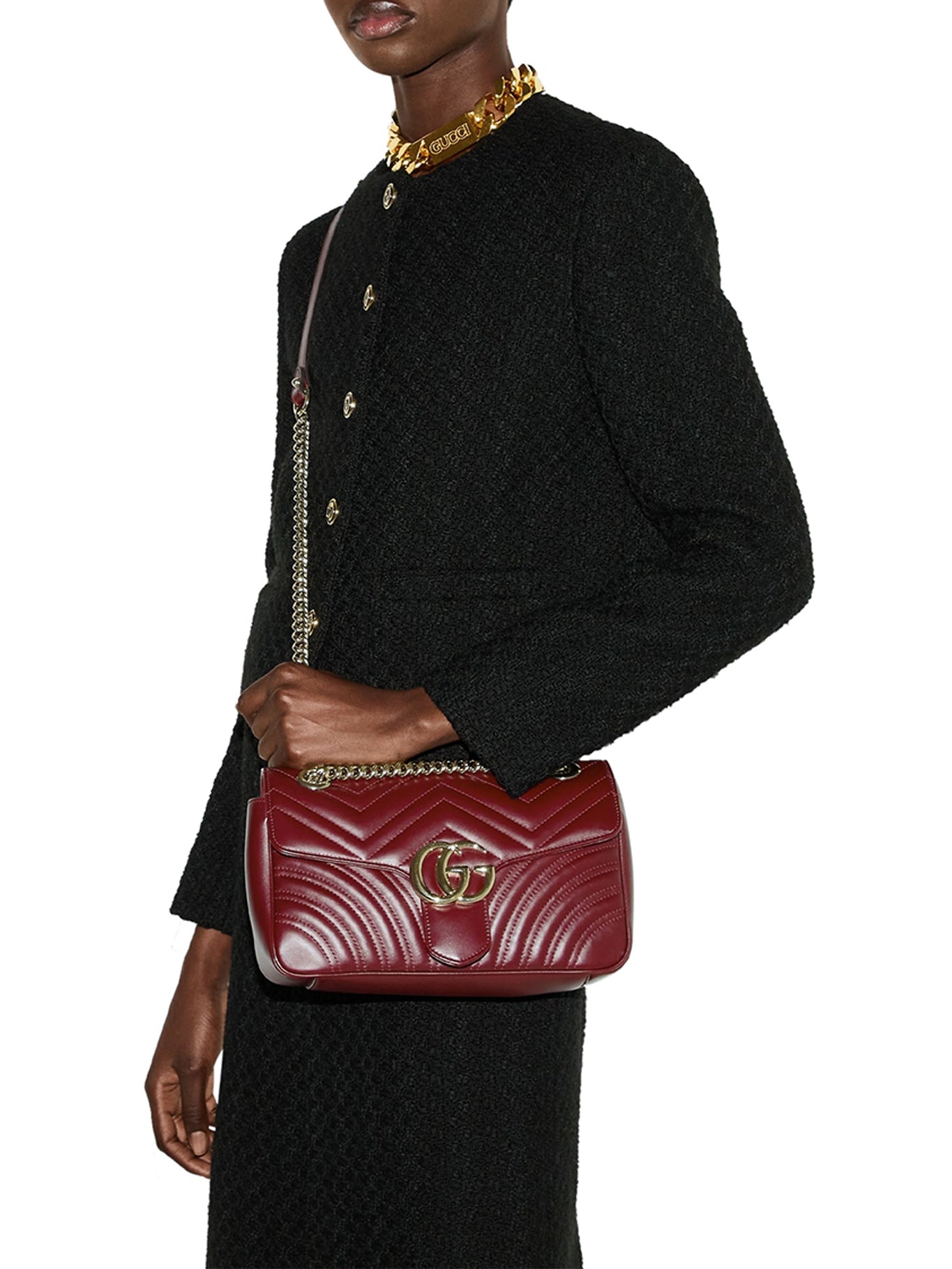GG MARMONT SMALL SHOULDER BAG - 3